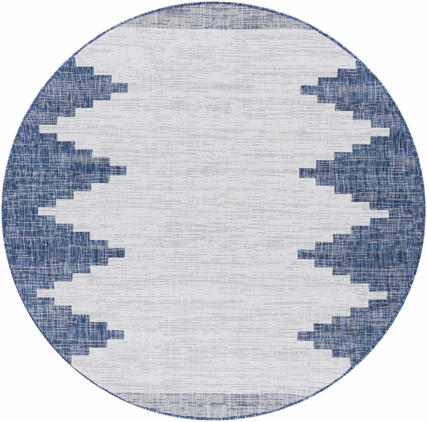 Djugun Navy Indoor & Outdoor Area Rug - Clearance by Boutique Rugs
