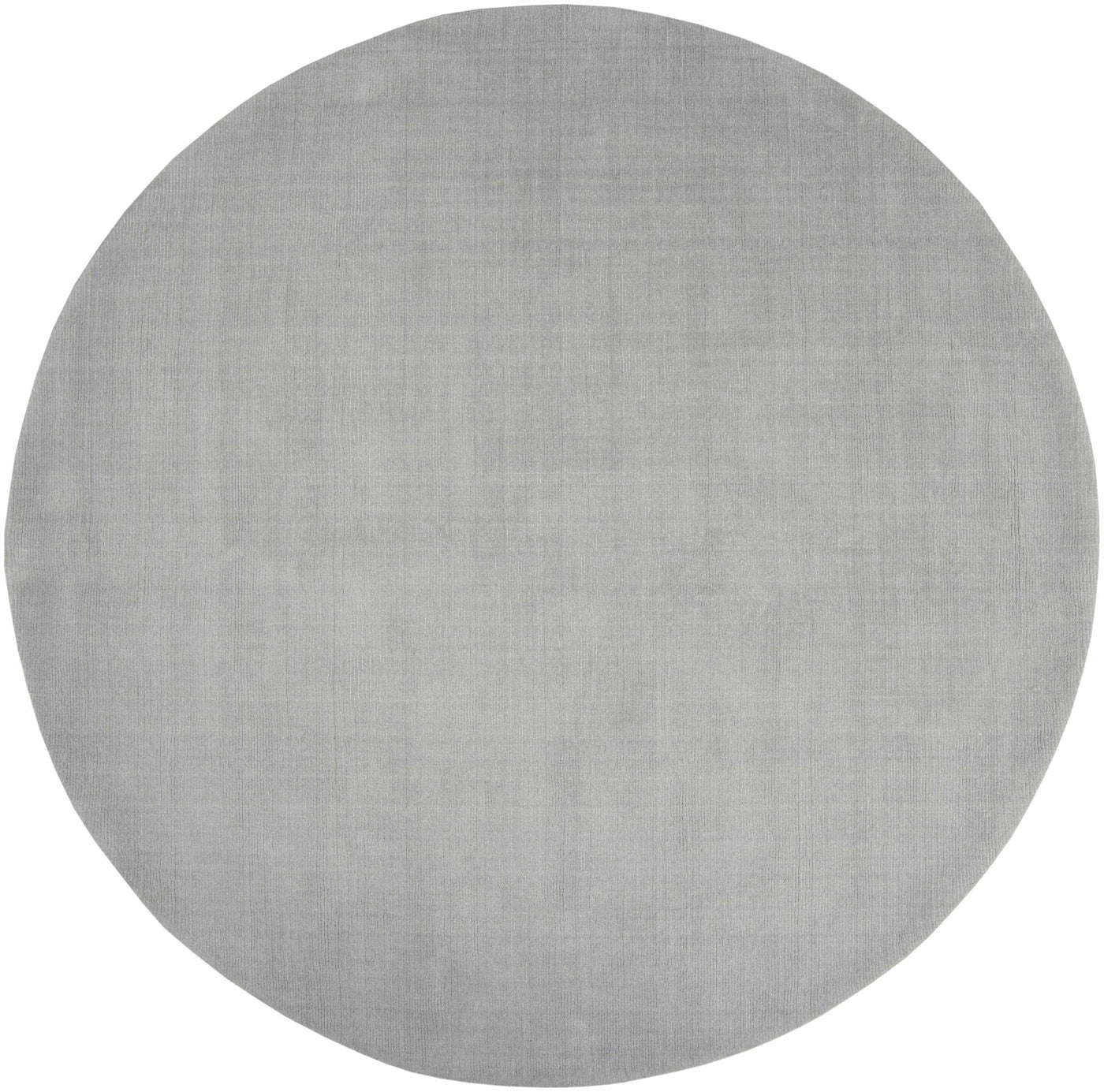 Brockton Solid Light Gray Wool Rug by Boutique Rugs