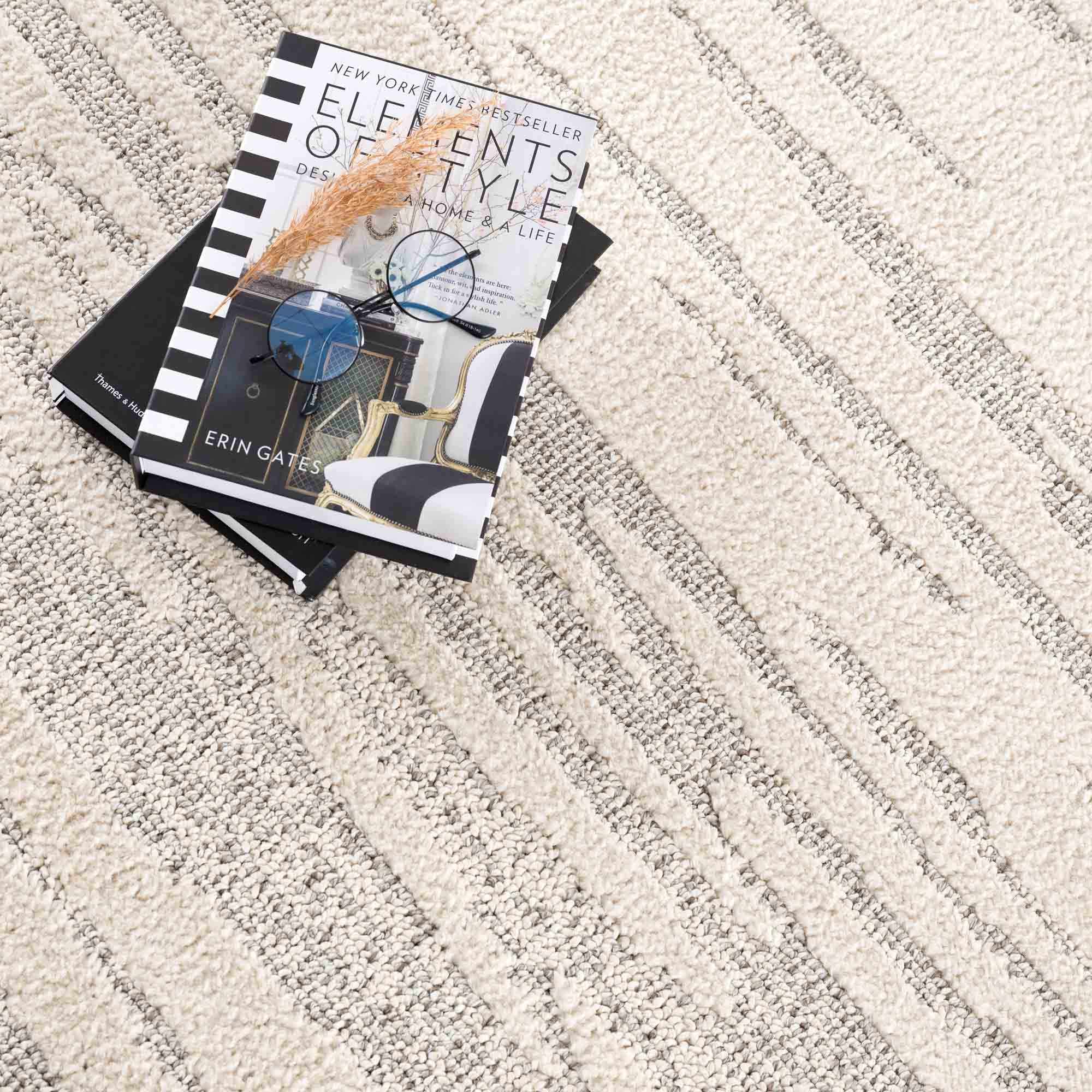 Lave Bone Area Rug - Clearance by Boutique Rugs