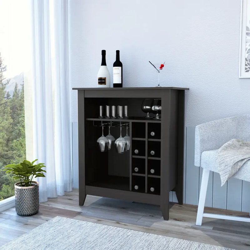 Mojito Bar Cabinet, One Open Drawer, One Open Shelf by HouseOfZazla