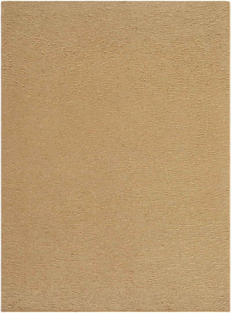 Breena 3D Solid Brown Washable Area Rug by Boutique Rugs