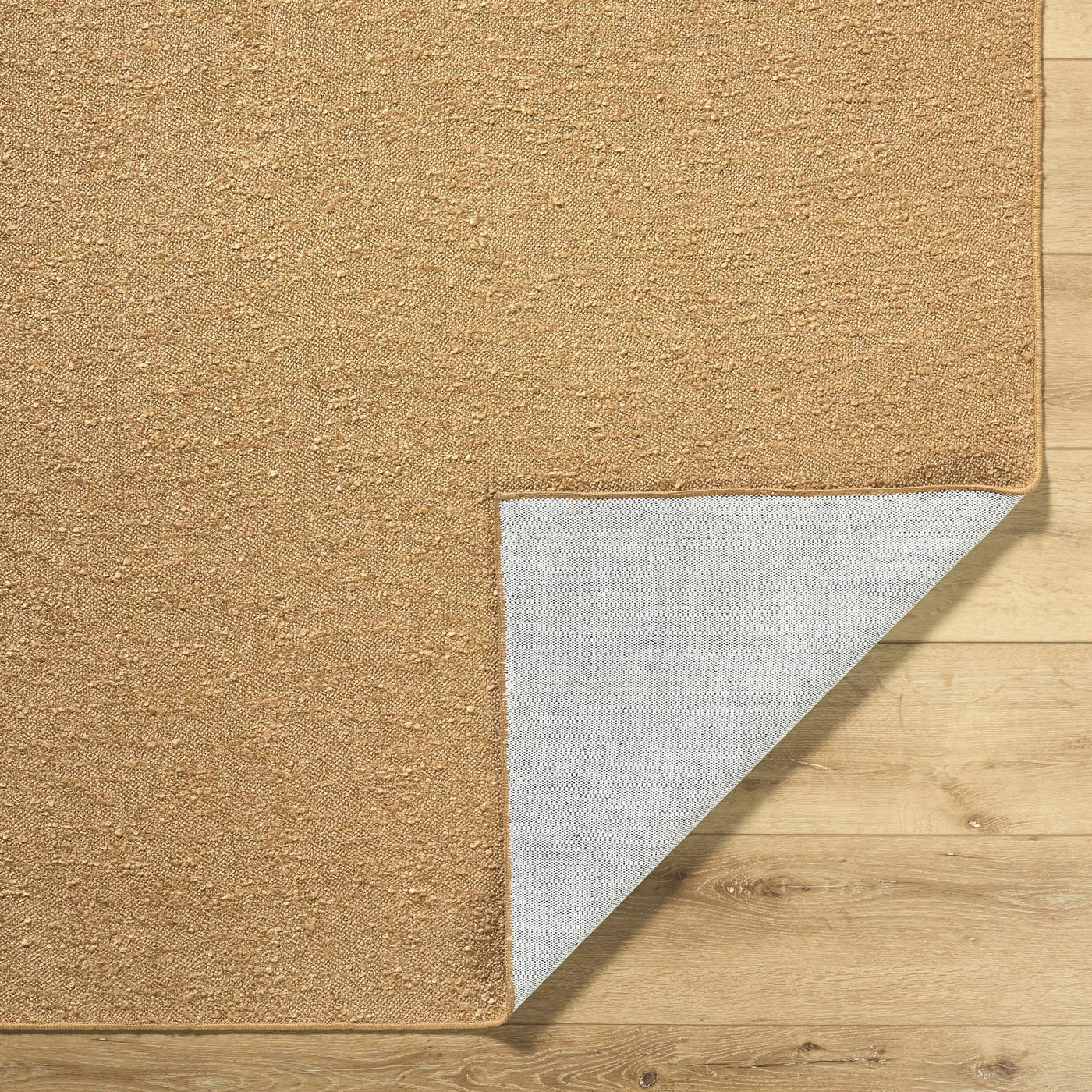 Breena 3D Solid Brown Washable Area Rug by Boutique Rugs