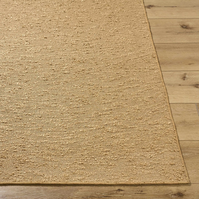Breena 3D Solid Brown Washable Area Rug by Boutique Rugs