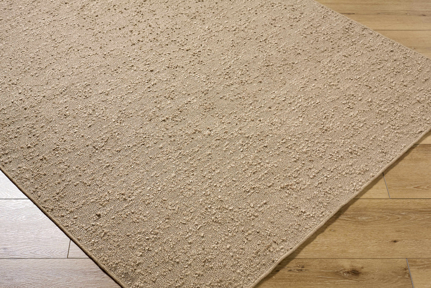 Breena Solid Taupe Washable Area Rug by Boutique Rugs