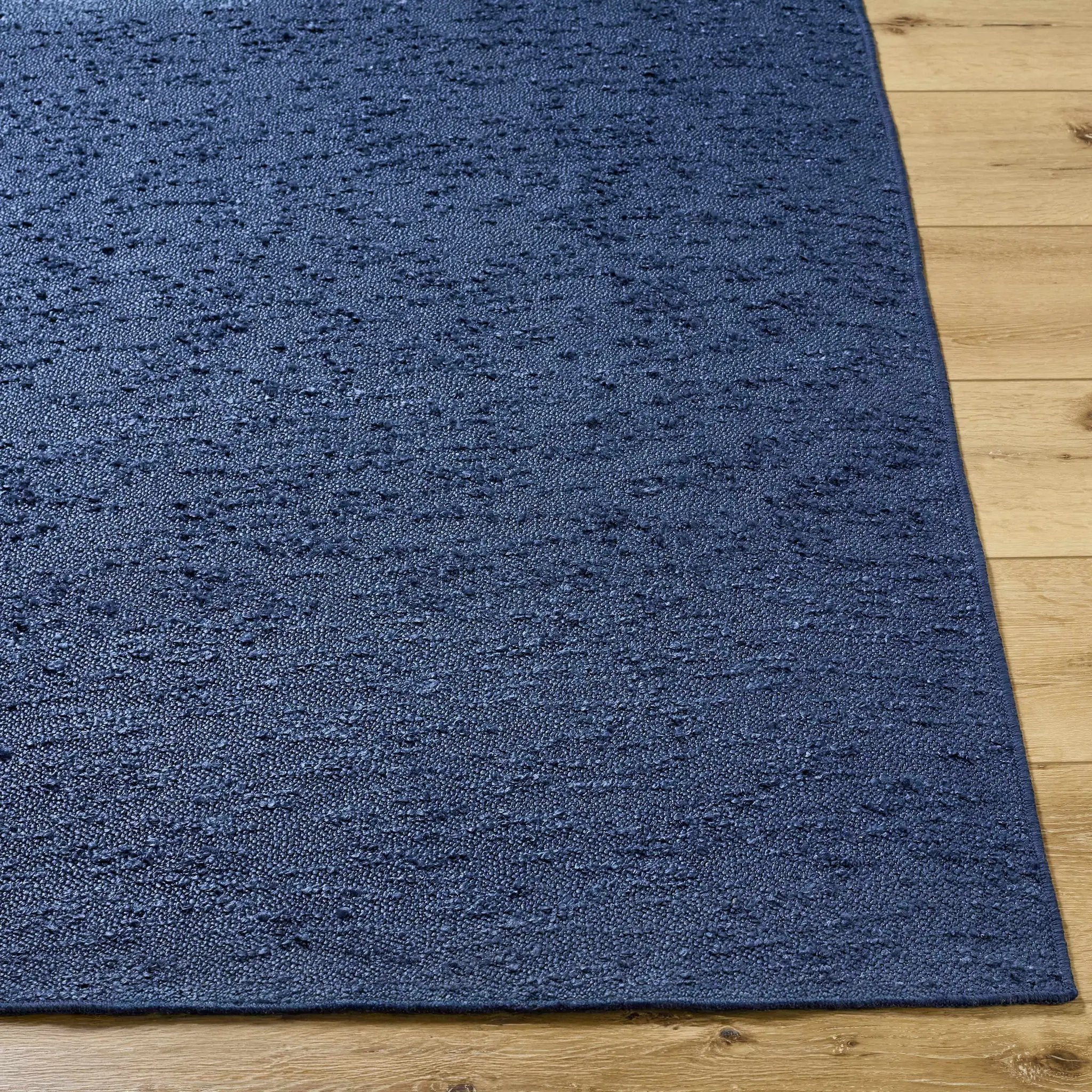 Breena Indigo Washable Area Rug by Boutique Rugs