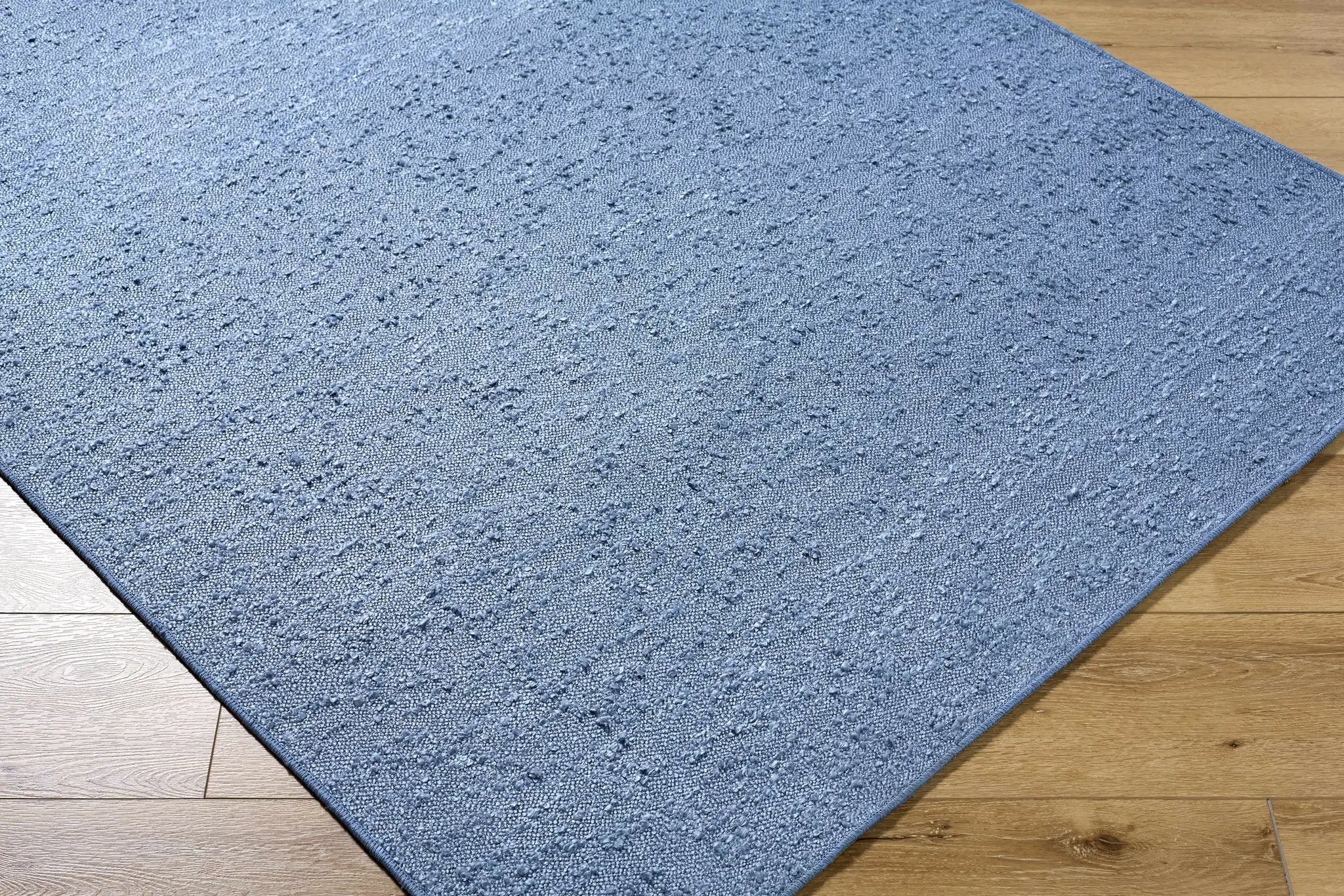 Breena Slate Blue Washable Area Rug by Boutique Rugs