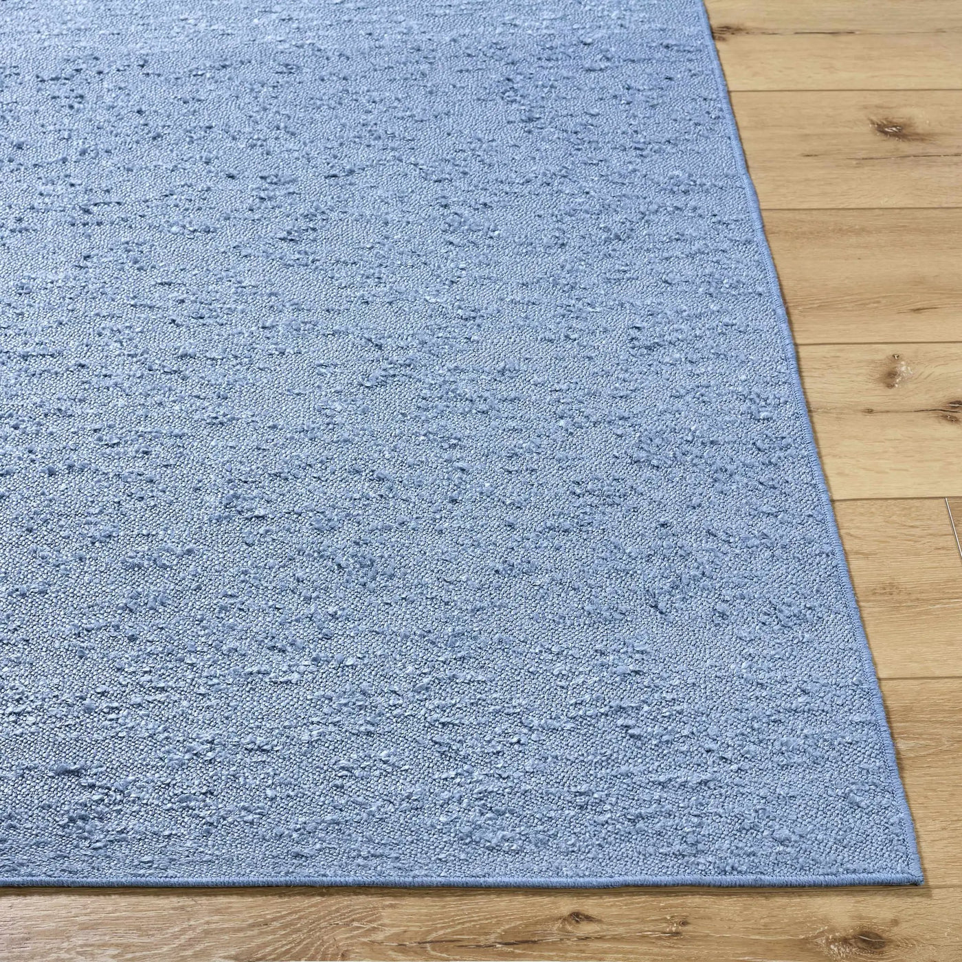 Breena Slate Blue Washable Area Rug by Boutique Rugs