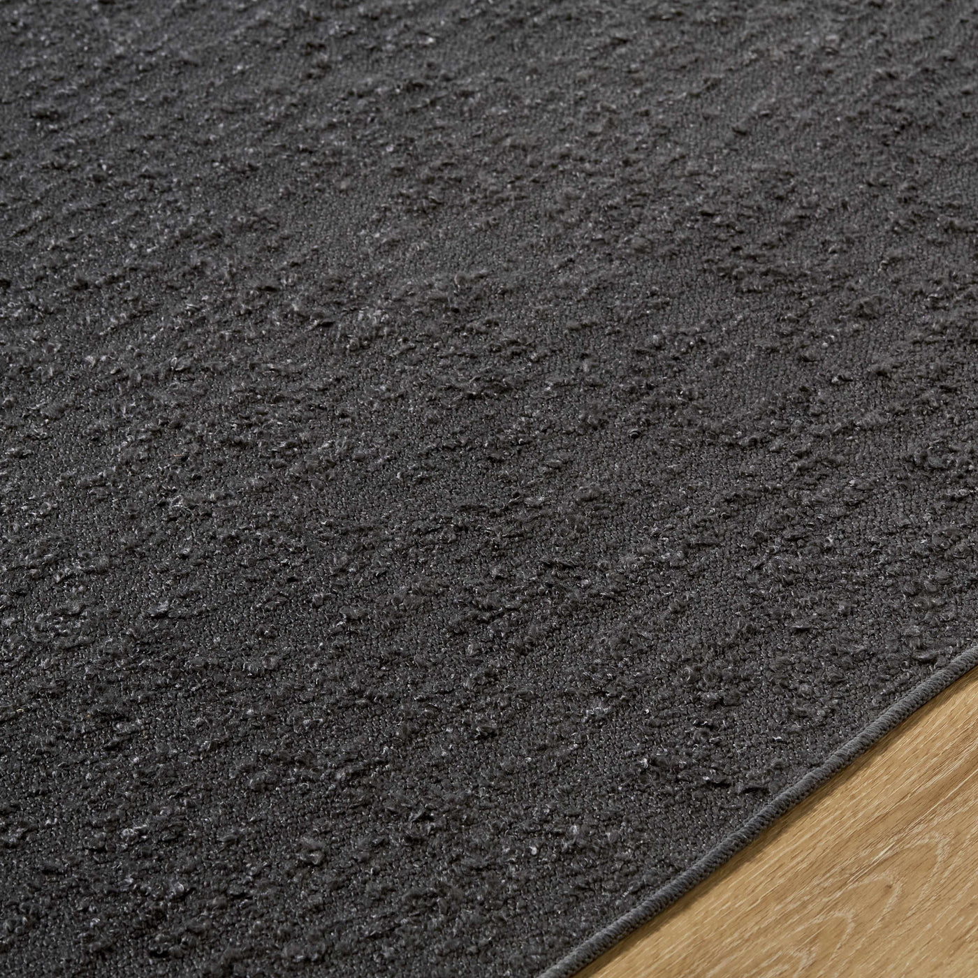 Breena Charcoal Washable Area Rug by Boutique Rugs