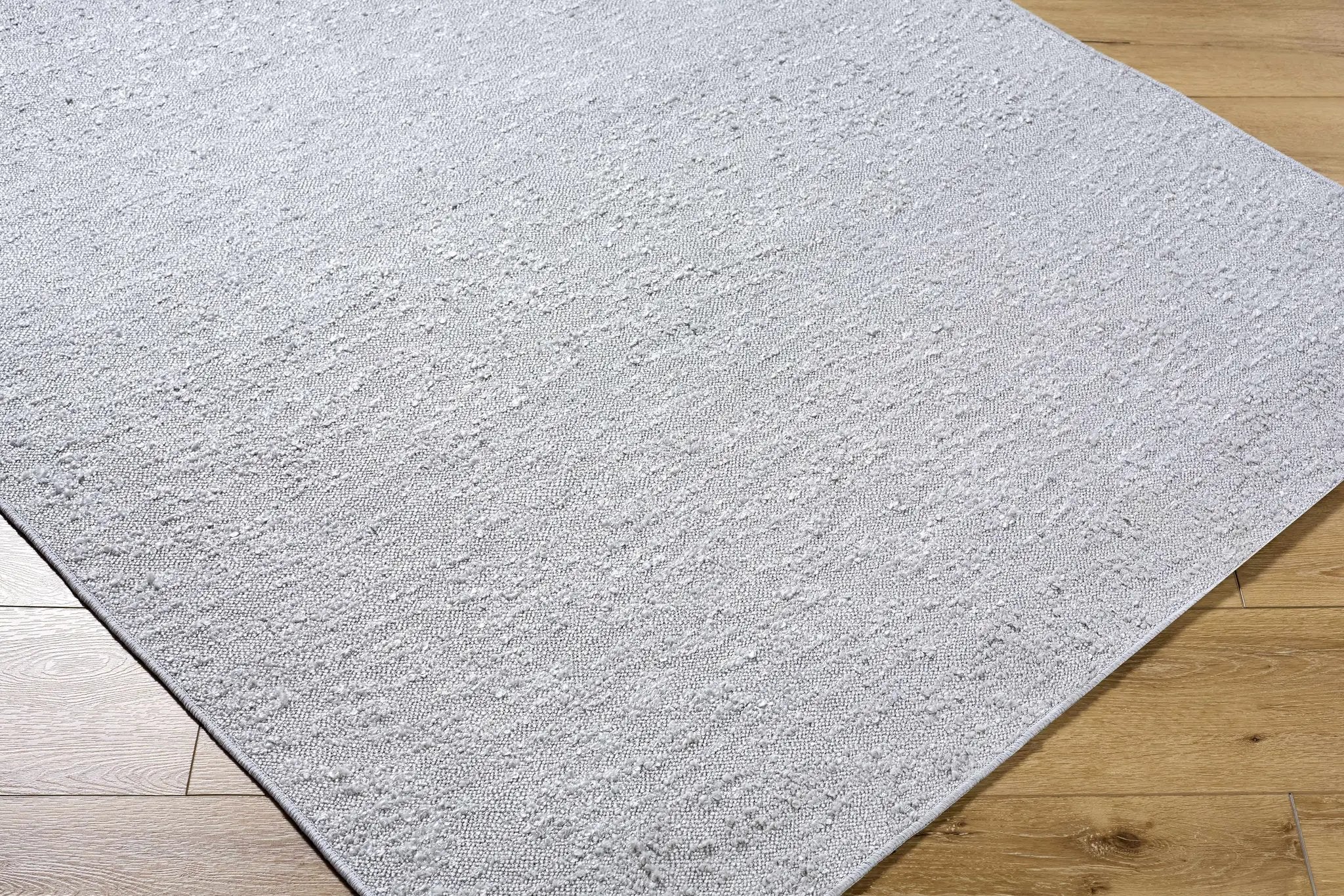 Breena Medium Gray Washable Area Rug by Boutique Rugs