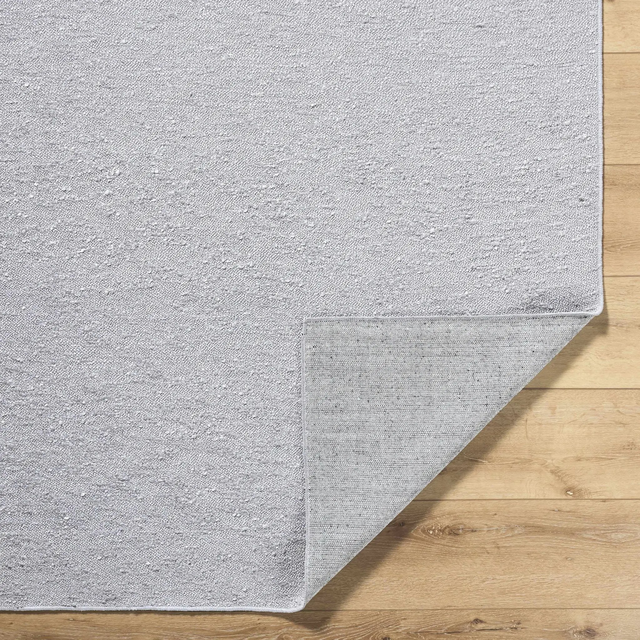 Breena Medium Gray Washable Area Rug by Boutique Rugs