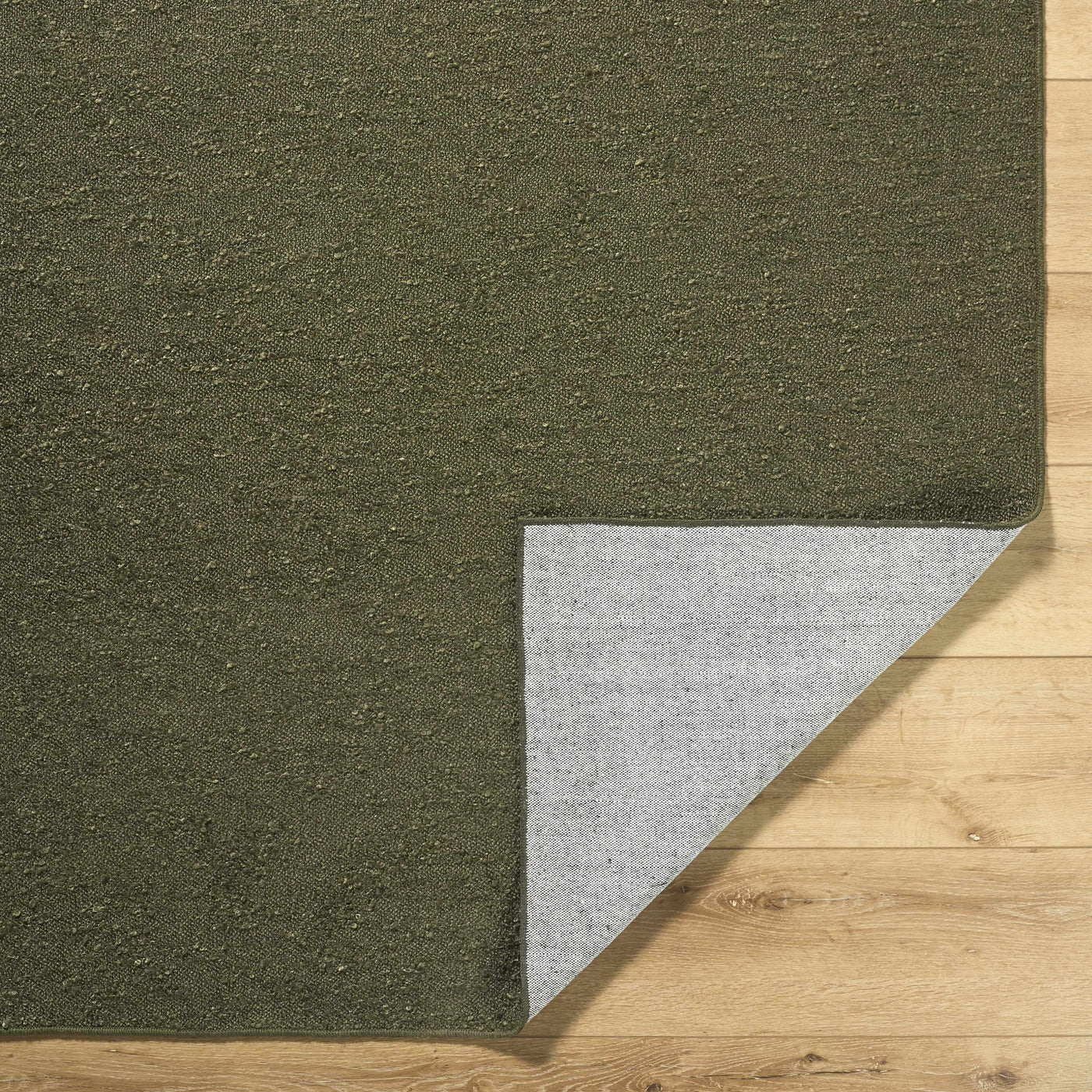 Breena Olive Washable Area Rug by Boutique Rugs