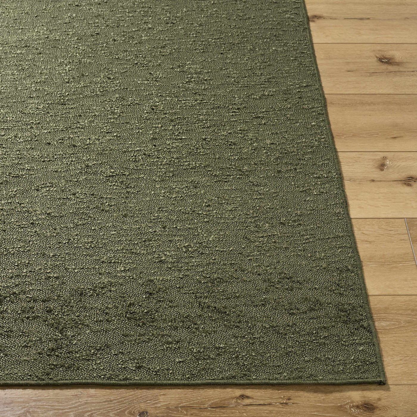 Breena Olive Washable Area Rug by Boutique Rugs