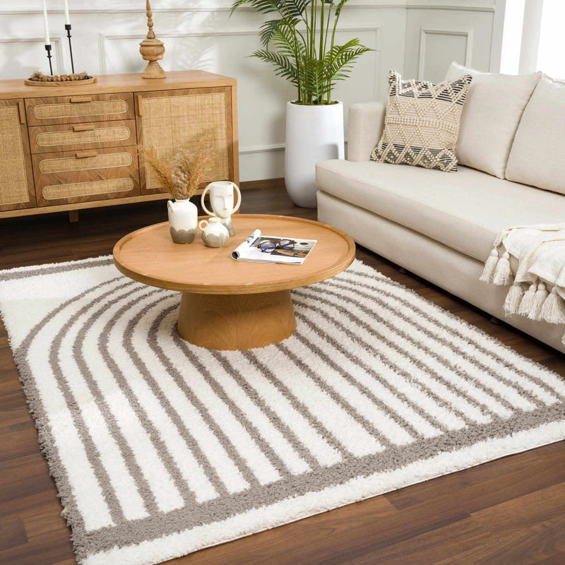 Jola Taupe Area Rug - Clearance by Boutique Rugs