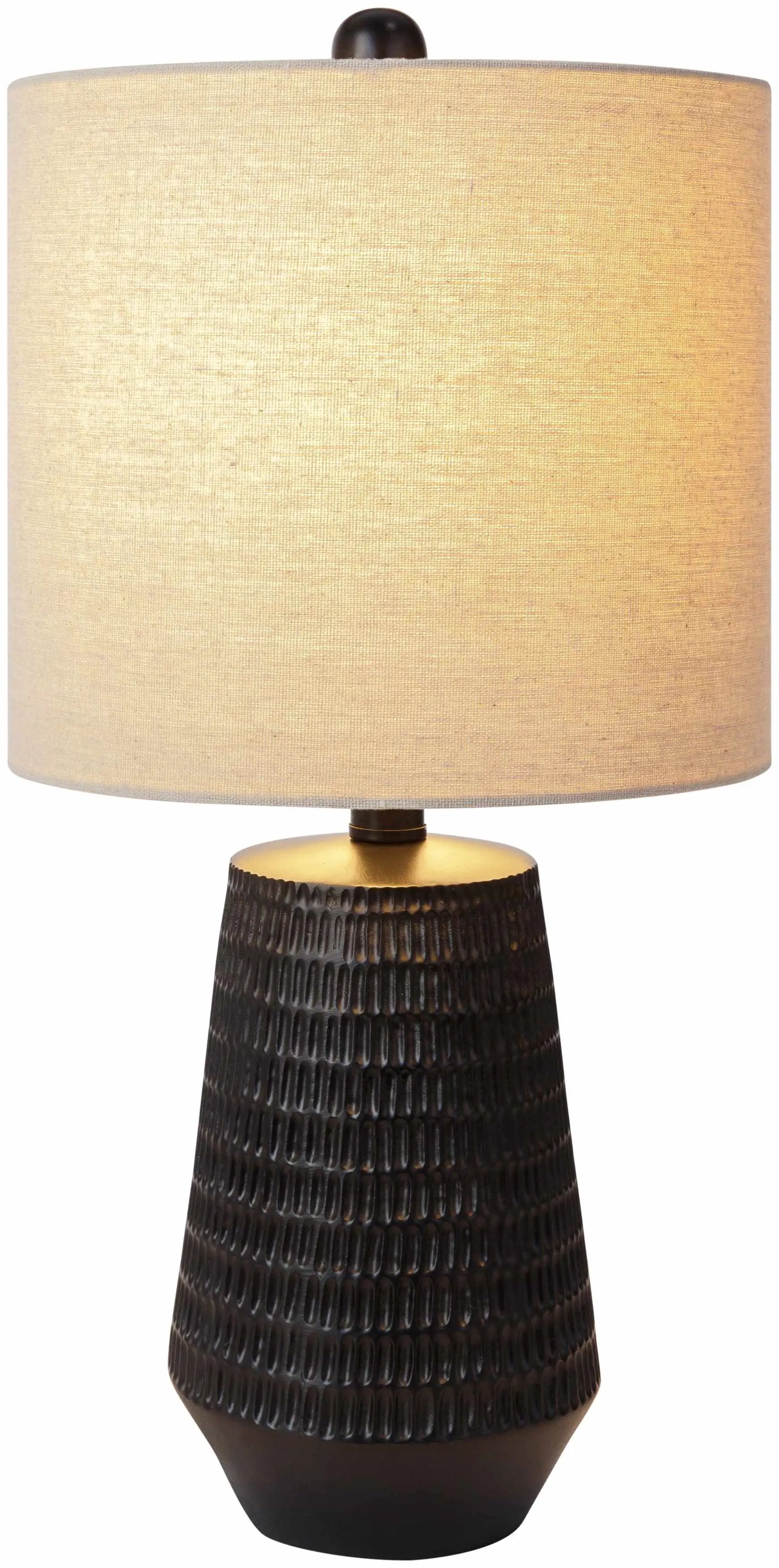 Berehomet Black Table Lamp by Boutique Rugs