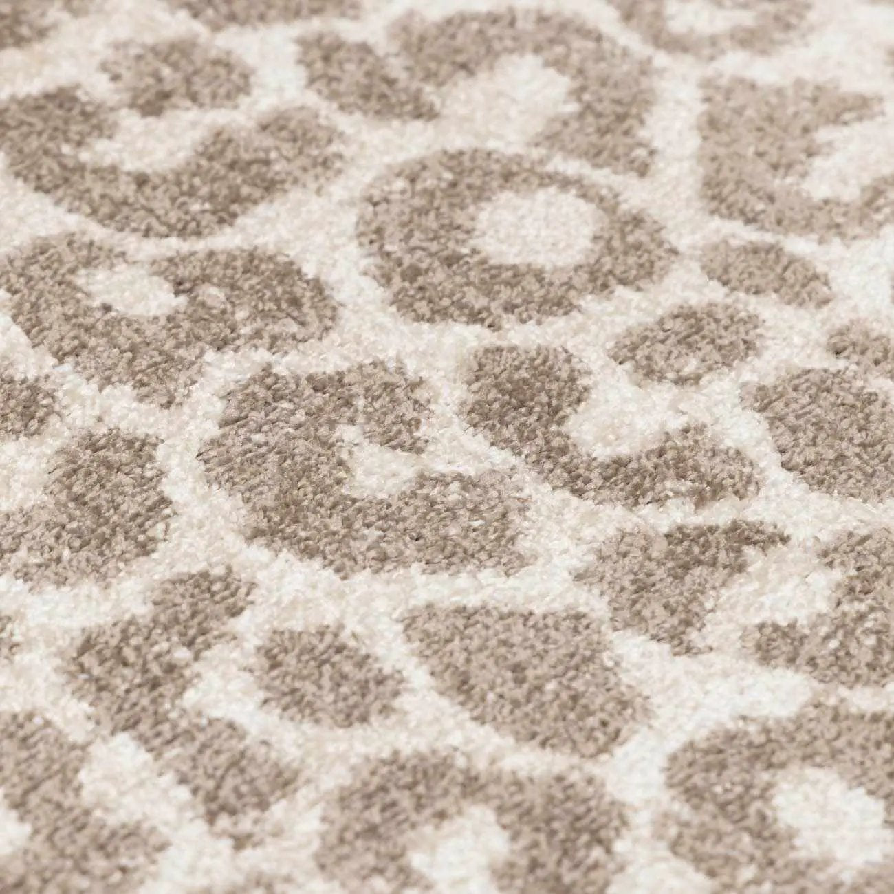 Tan Bonhill Leopard Print Area Rug by Boutique Rugs