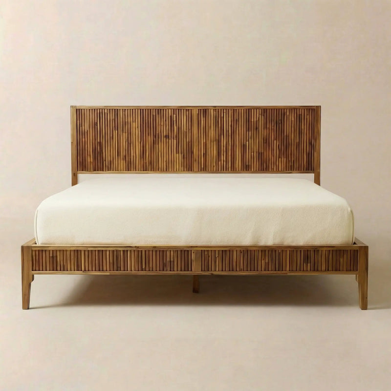Bosk Solid Wood Bed Frame by Megsu