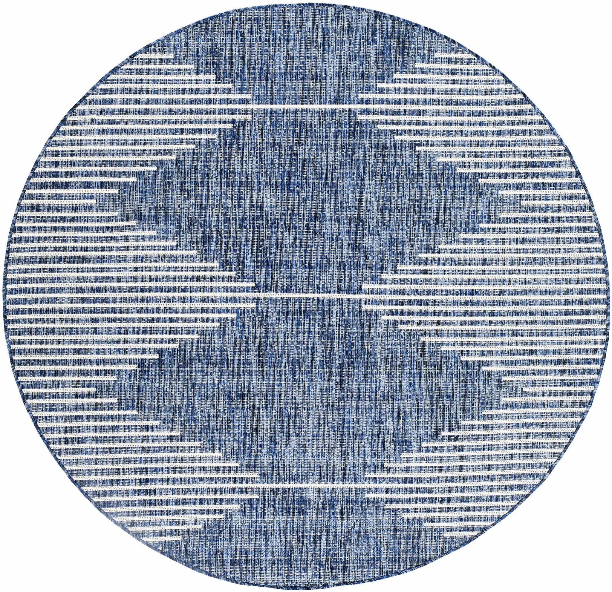 Stephan Navy Outdoor Rug by Boutique Rugs