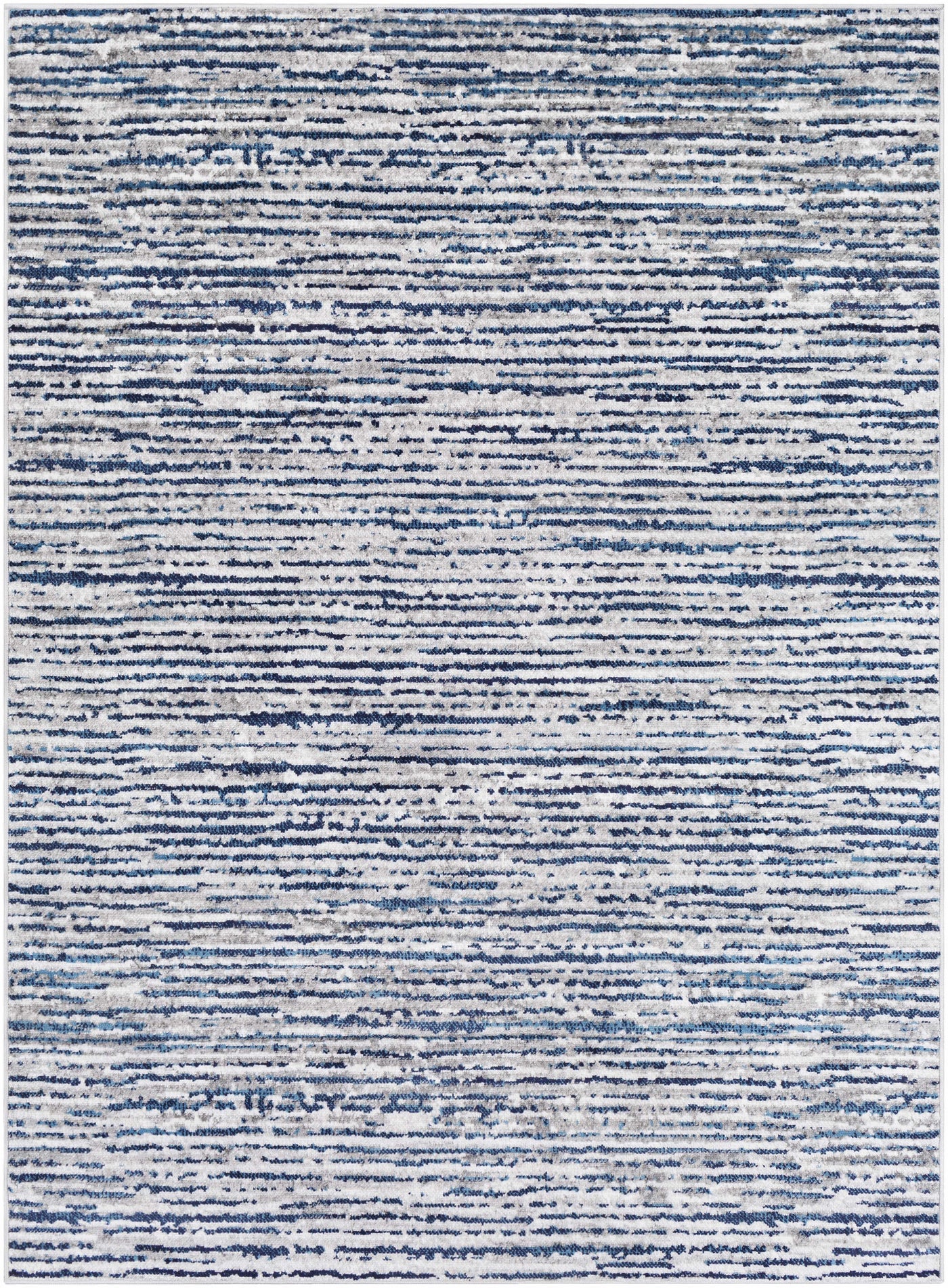 Bowmansdale Striped Navy Rug by Boutique Rugs