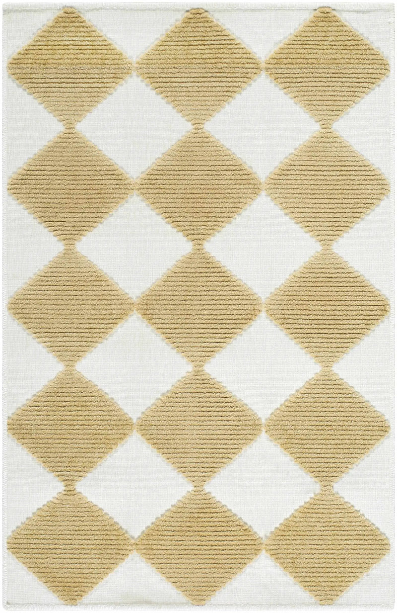 Bosley White Washable Area Rug by Boutique Rugs