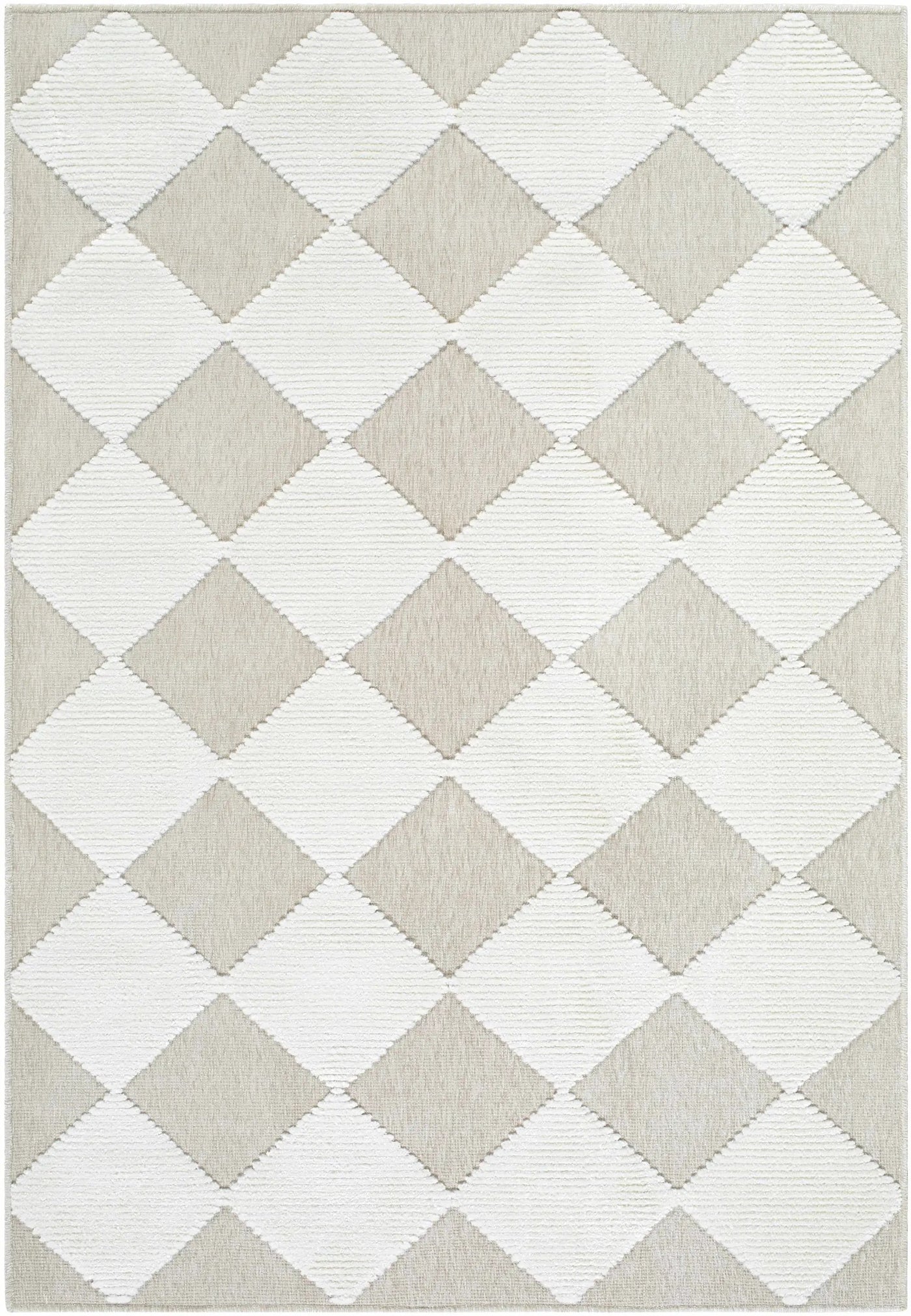 Bosley Beige Washable Area Rug by Boutique Rugs