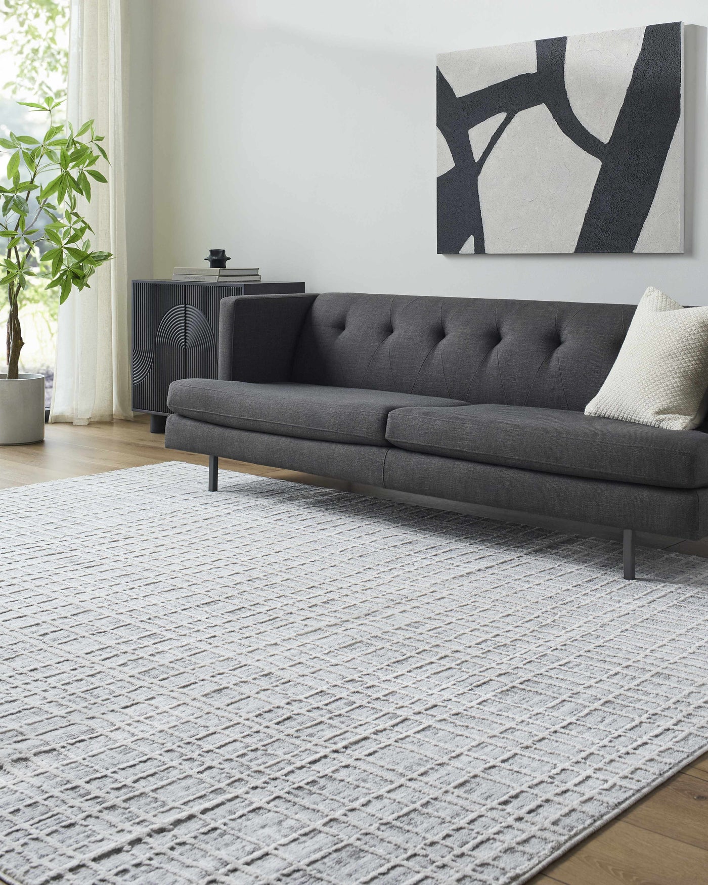 Barbra Gray Area Rug by Boutique Rugs