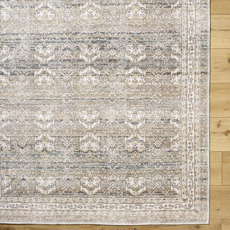 Billie Vintage Flat Pile Washable Rug by Boutique Rugs