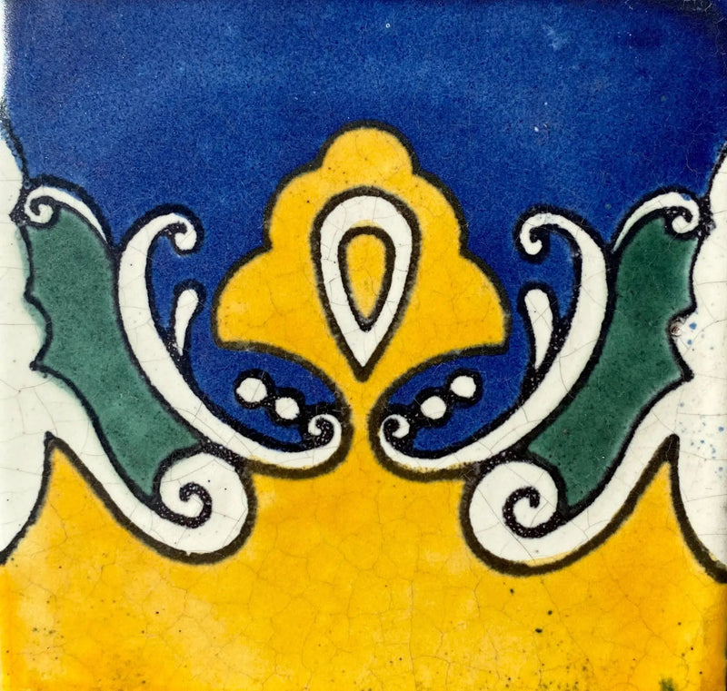 BR-01-10 Barcelona Cenefa Tile by Place Of Clay