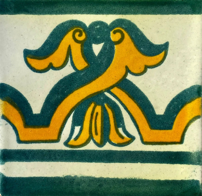 BR-01-13 Barcelona Cenefa Tile by Place Of Clay