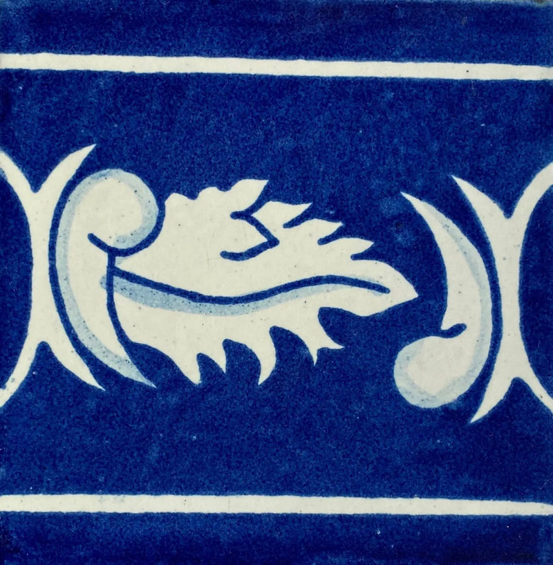BR-01-17 Barcelona Cenefa Tile by Place Of Clay