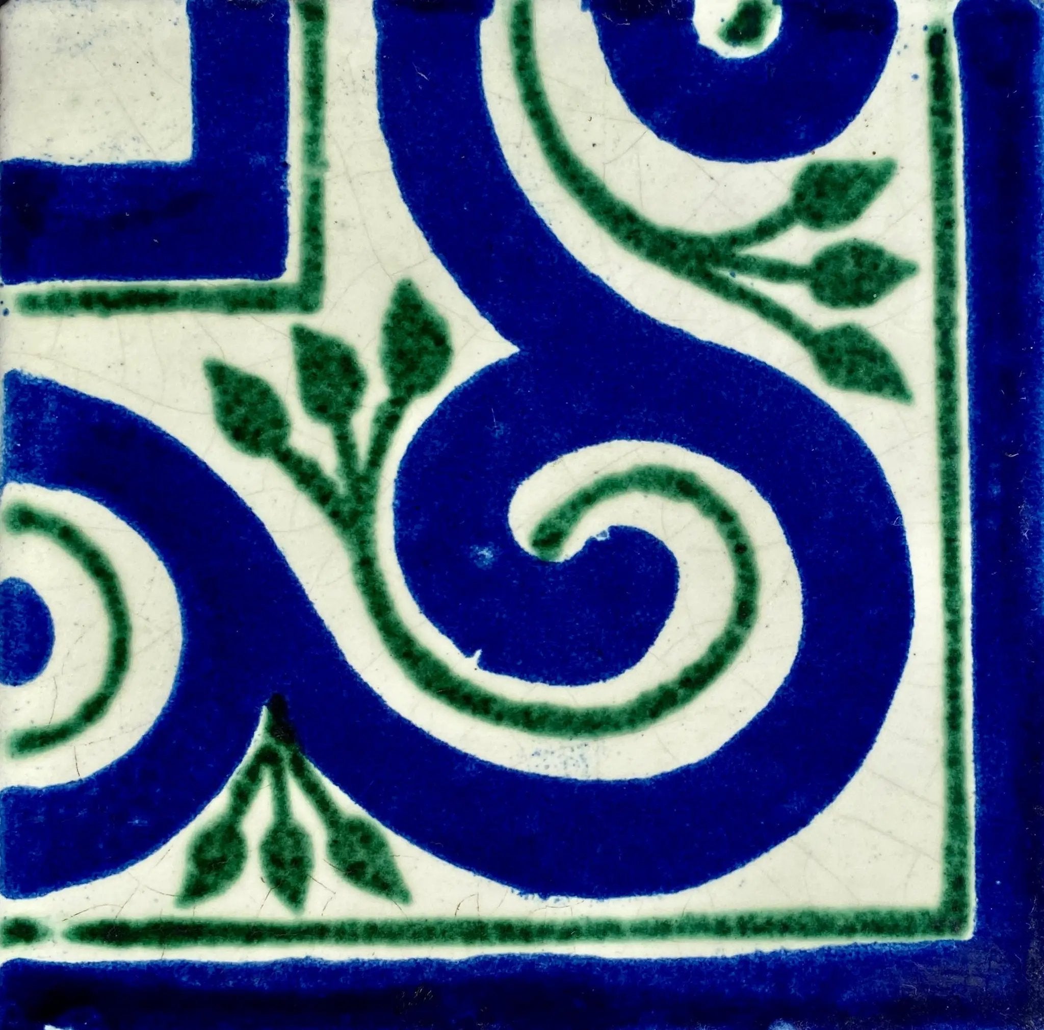 BR-01-01 Barcelona Cenefa Tile by Place Of Clay