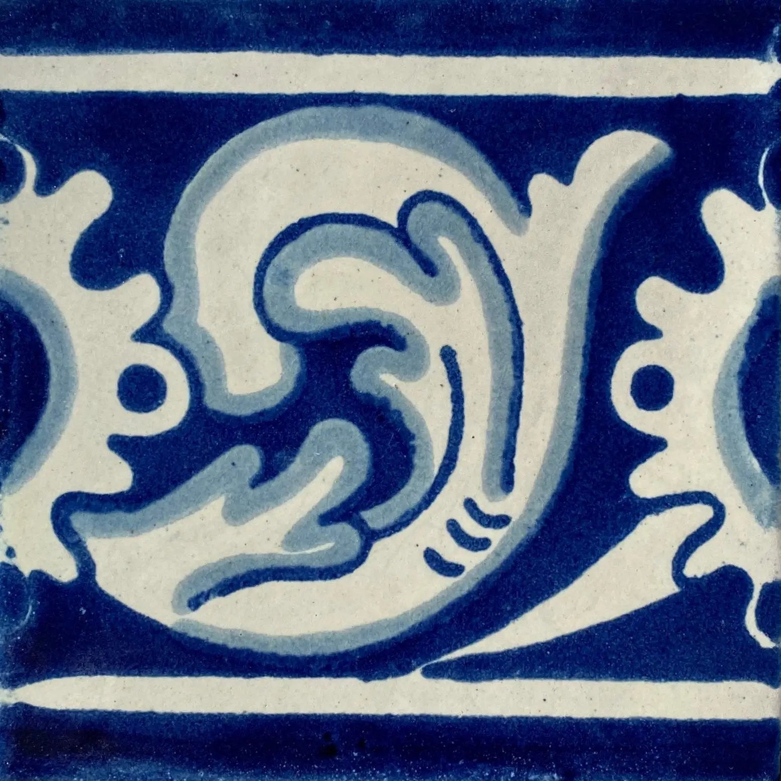 BR-01-04 Barcelona Cenefa Tile by Place Of Clay