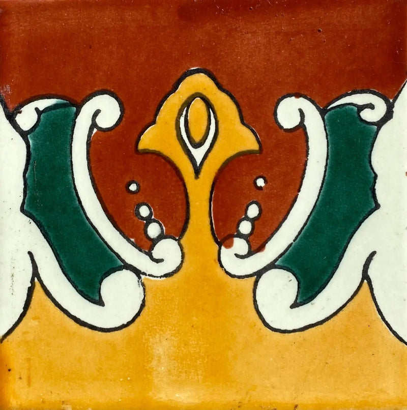 BR-01-07 Barcelona Cenefa Tile by Place Of Clay