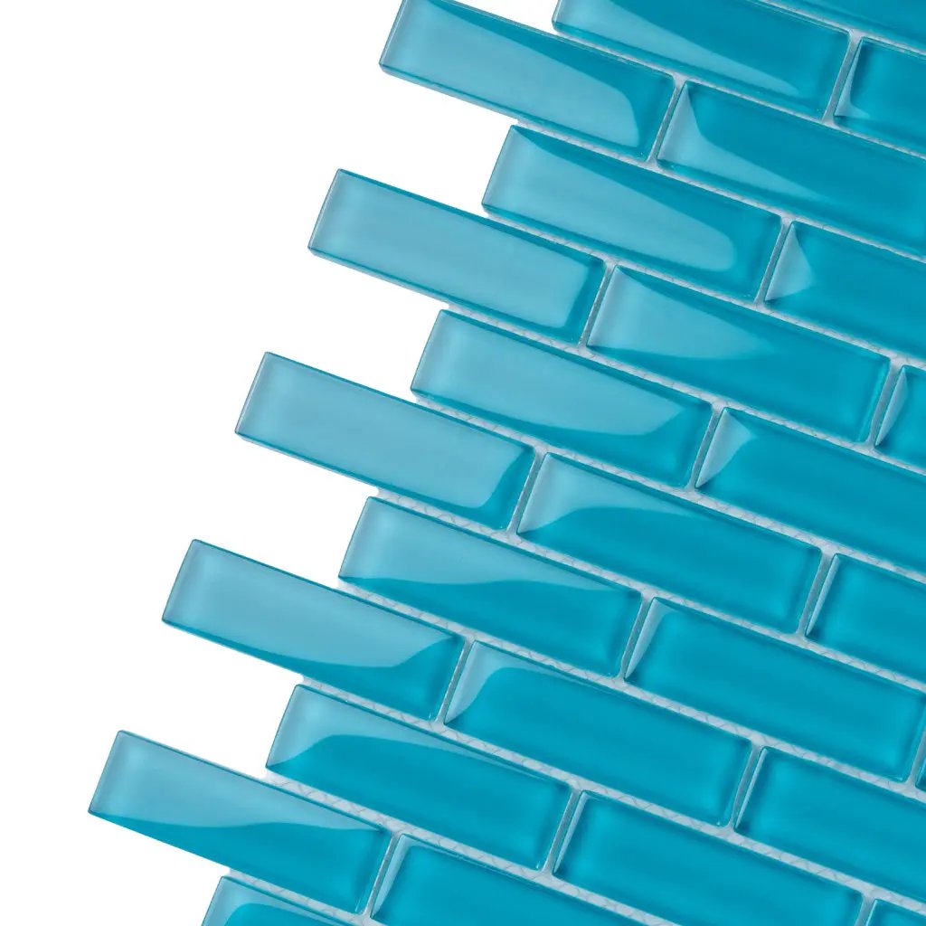 Sapphire Blue 12x12 Glossy Glass Mosaic Tile (5 pack, 4.92 sq ft/case) by Apollo Tile