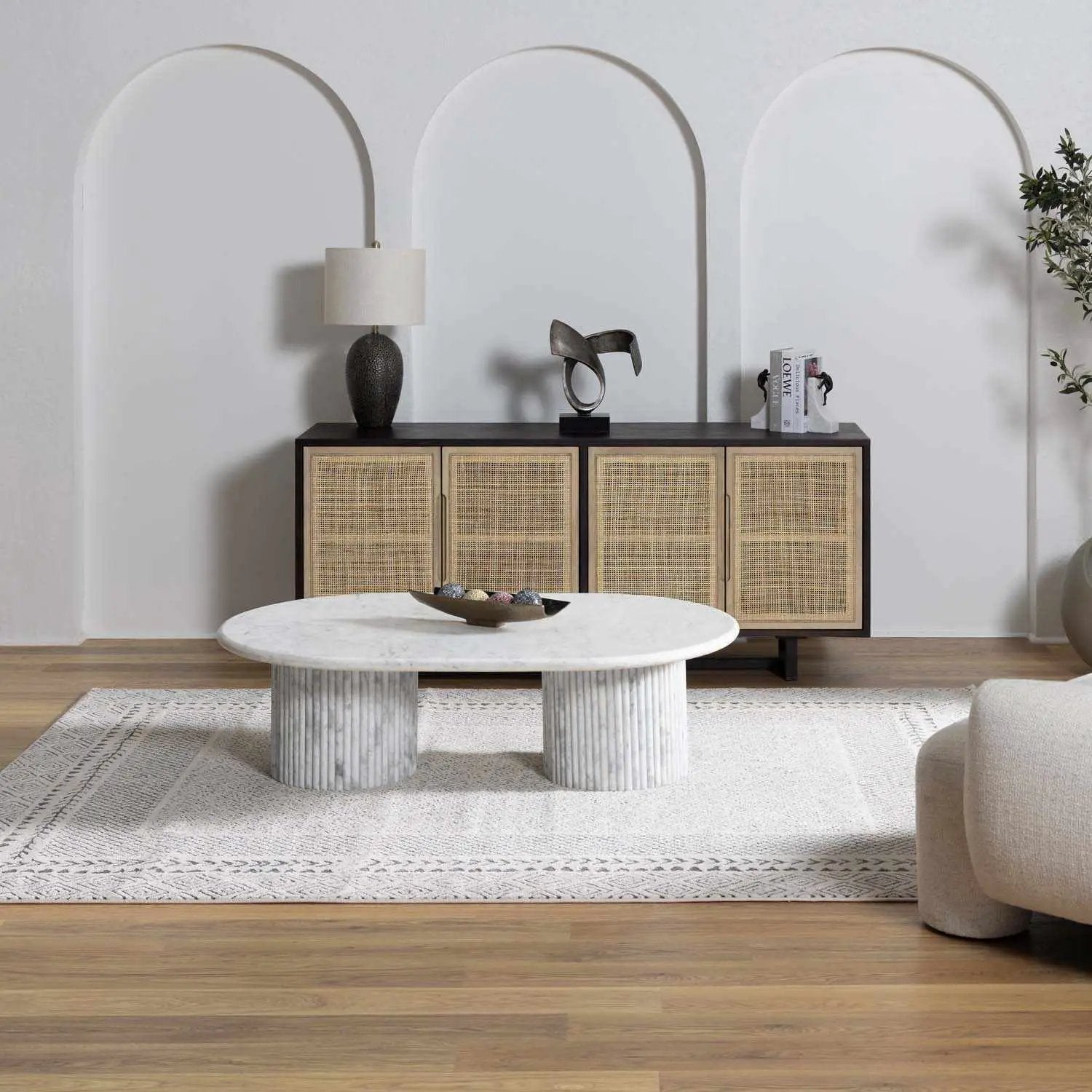 Burdette Soft Neutral Rug by Boutique Rugs