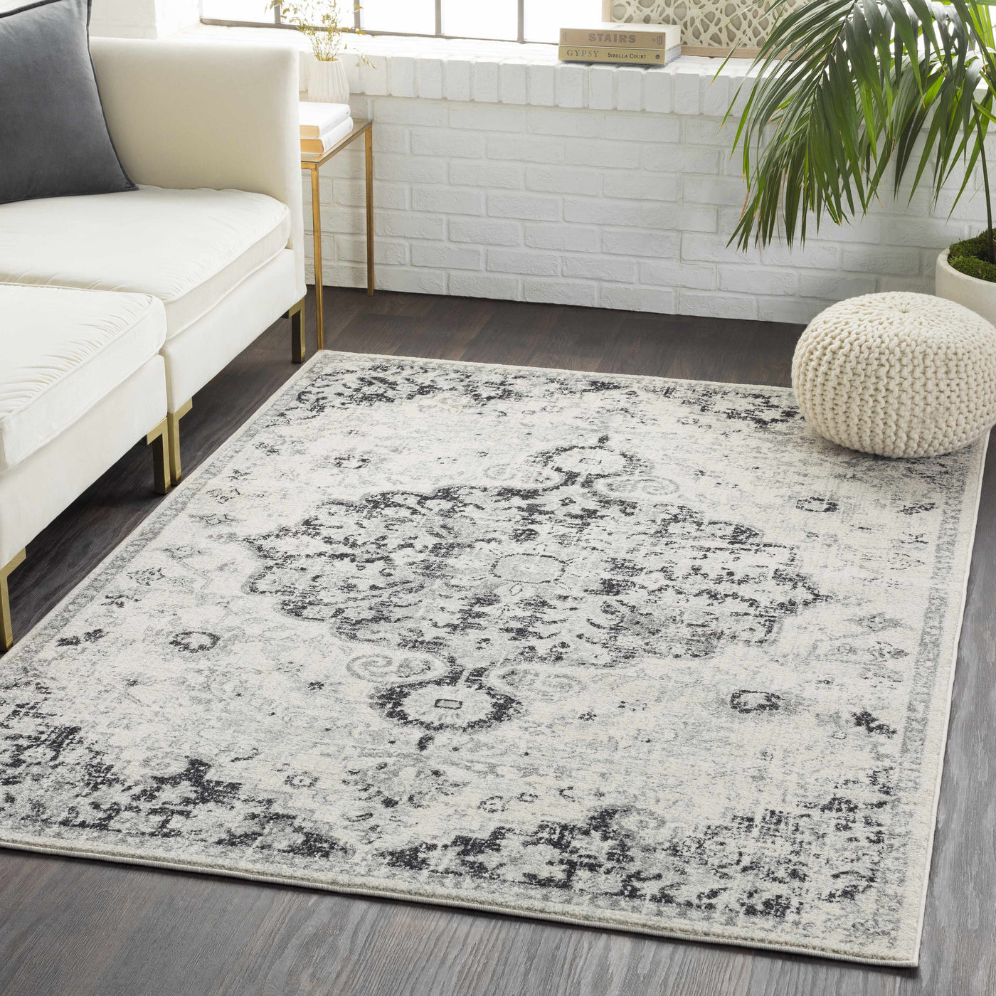 Bodrum Gray Area Rug by Boutique Rugs