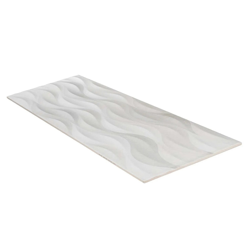 Gray 12x40 Matte Field Ceramic Tile (5 pack, 15.925 sq ft/case) by Apollo Tile