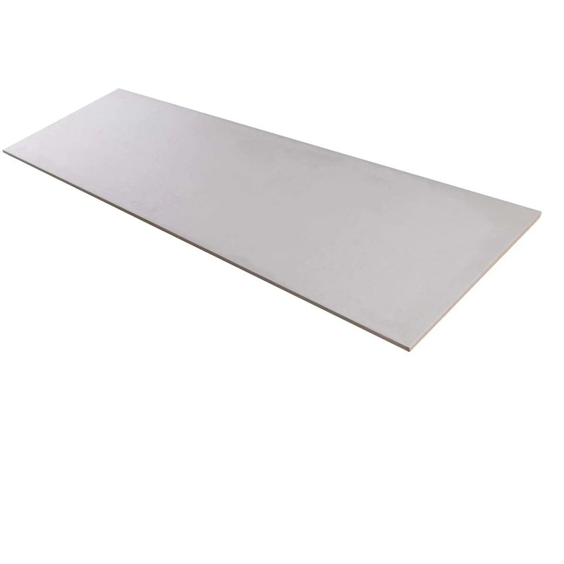 White 12x40 Matte Field Ceramic Tile (6 pack, 19.11 sq ft/case) by Apollo Tile