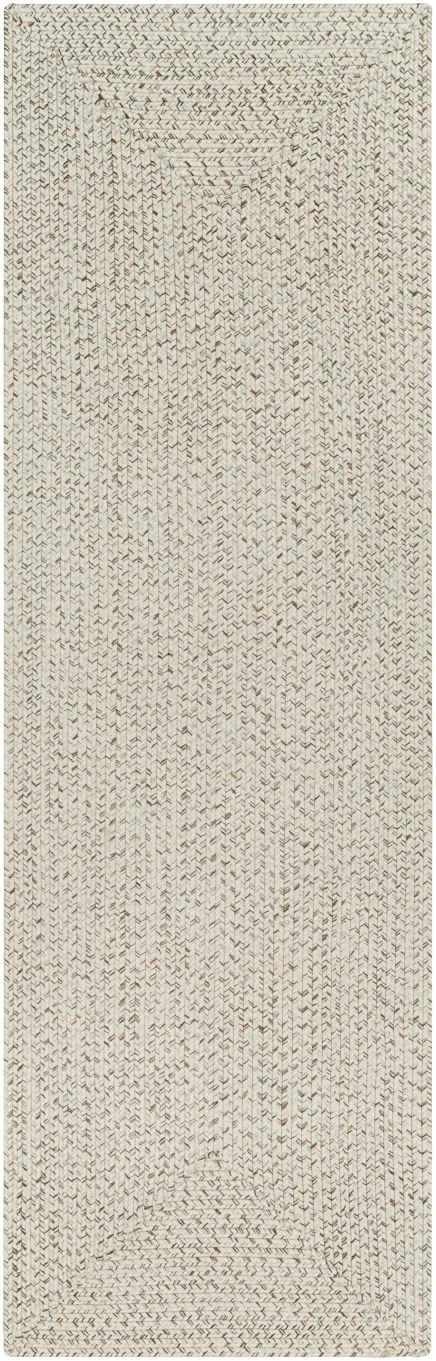 Beige Braided Faux Jute Outdoor Rug by Boutique Rugs
