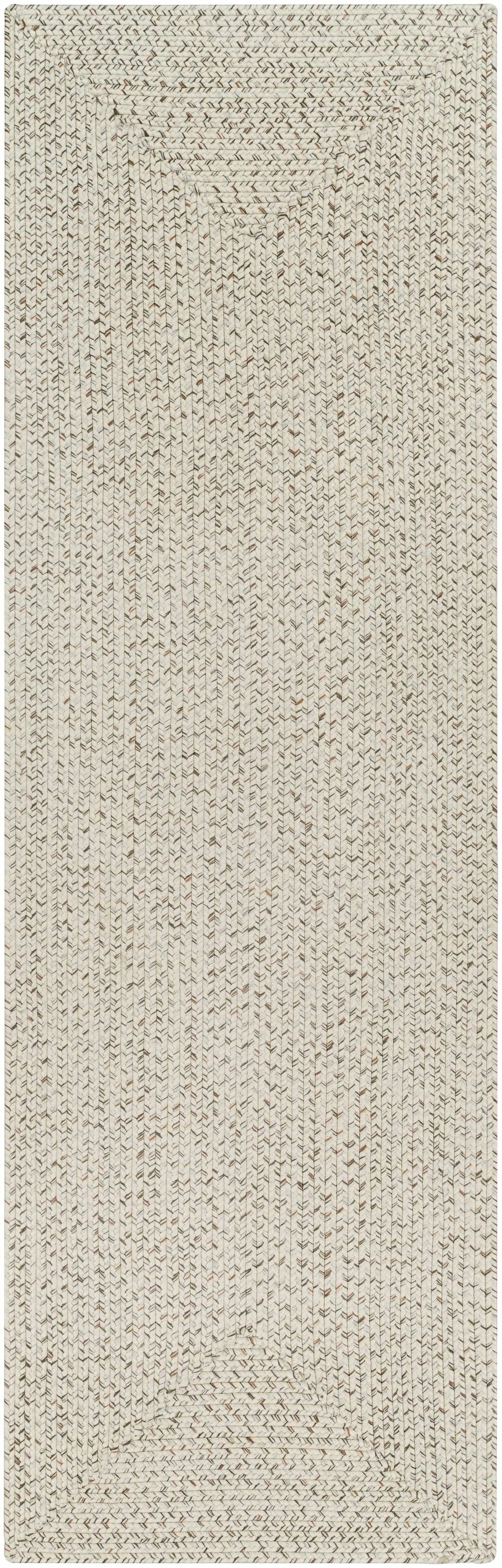 Beige Braided Faux Jute Outdoor Rug by Boutique Rugs