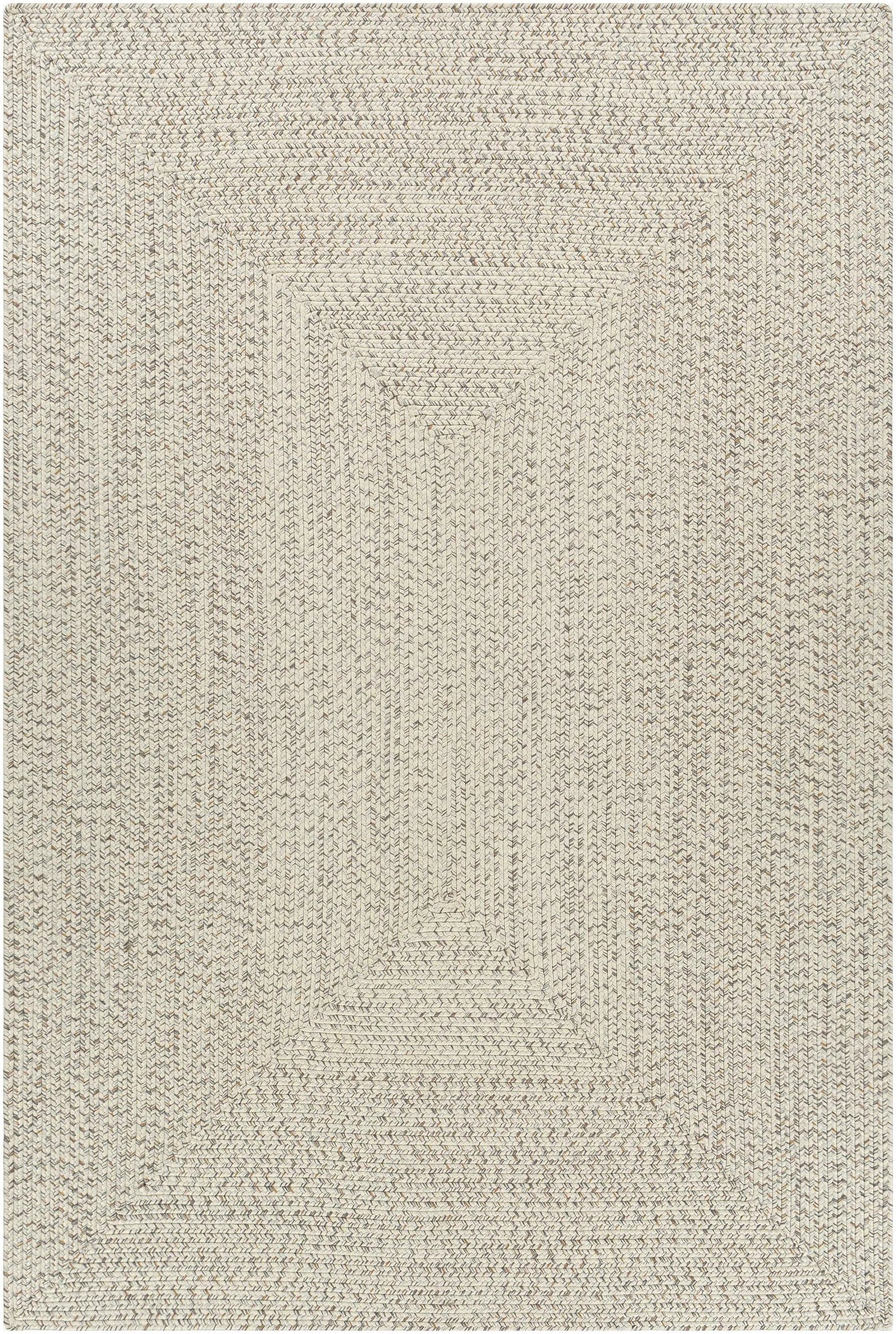 Beige Braided Faux Jute Outdoor Rug by Boutique Rugs