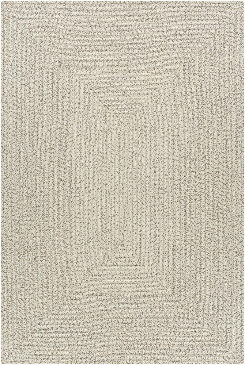Beige Braided Faux Jute Outdoor Rug by Boutique Rugs
