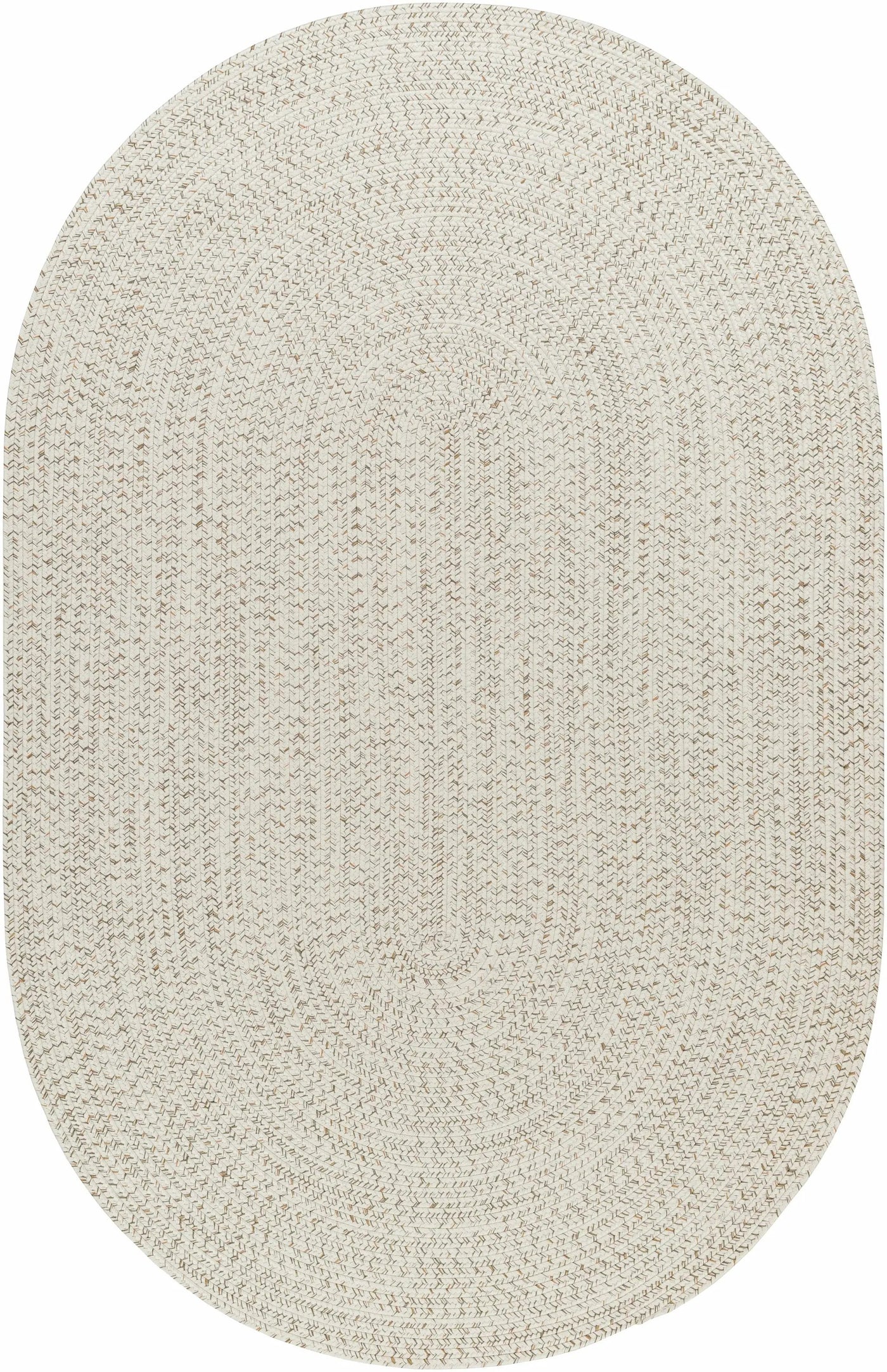 Beige Braided Faux Jute Outdoor Rug by Boutique Rugs