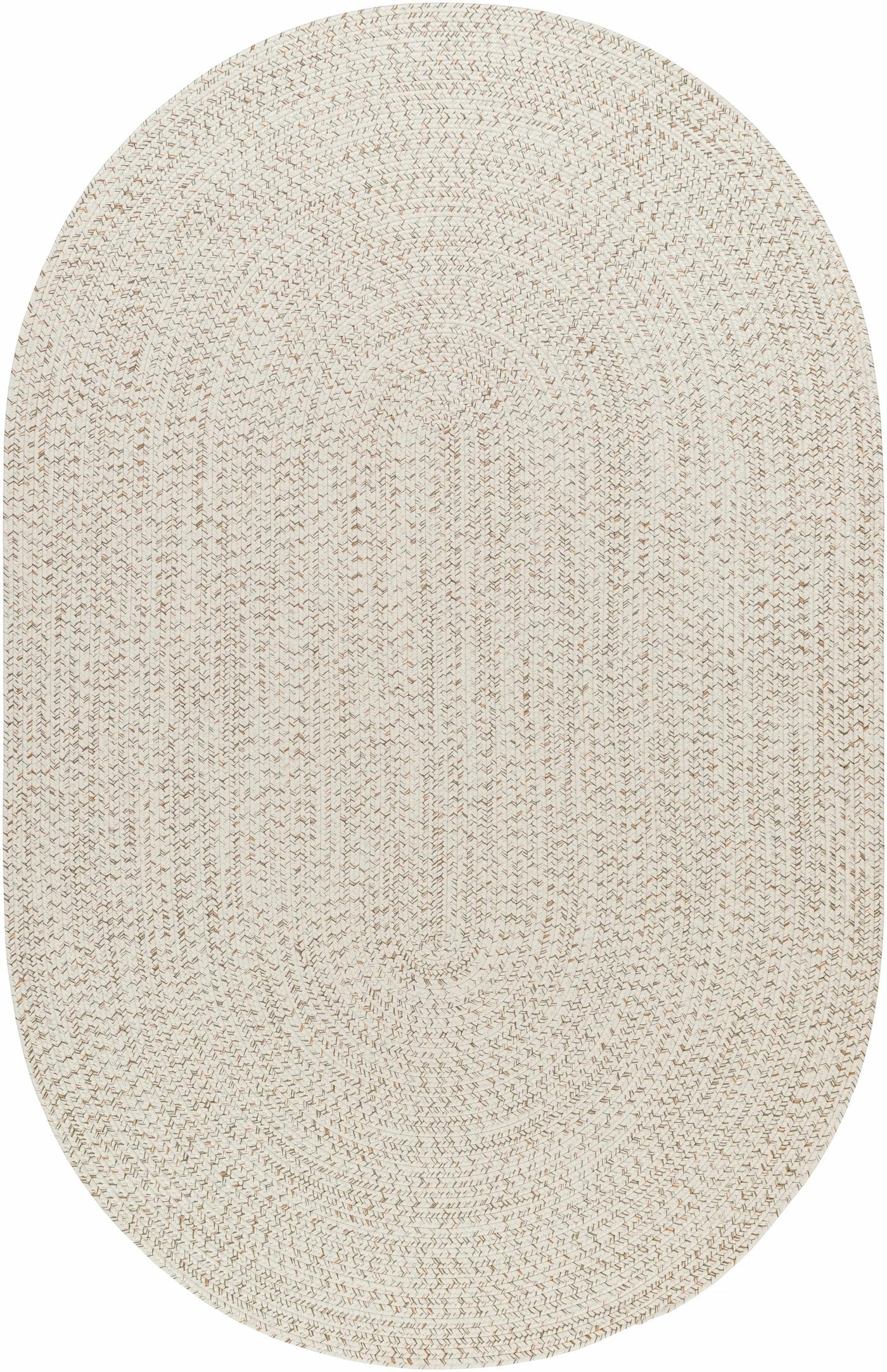Beige Braided Faux Jute Outdoor Rug by Boutique Rugs