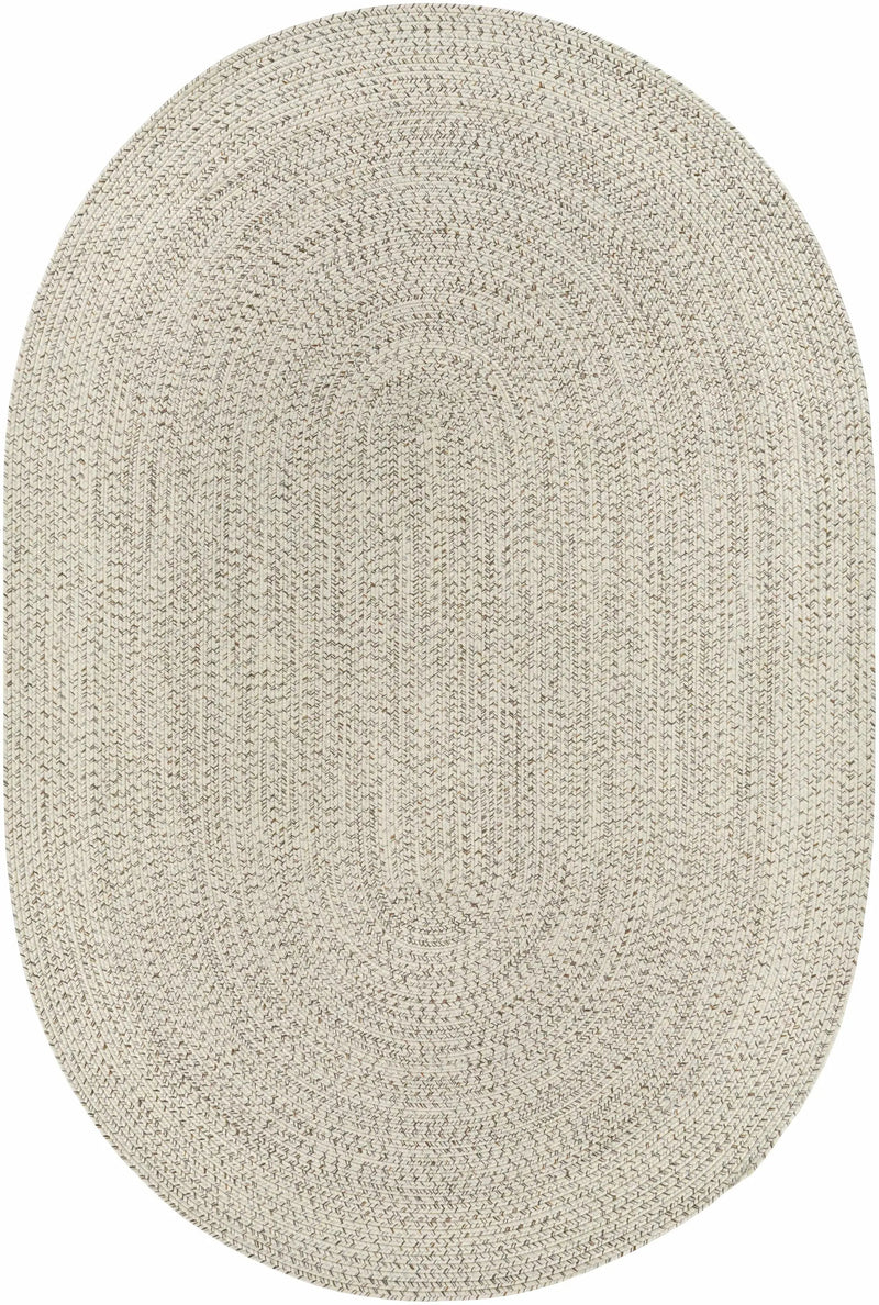 Beige Braided Faux Jute Outdoor Rug by Boutique Rugs