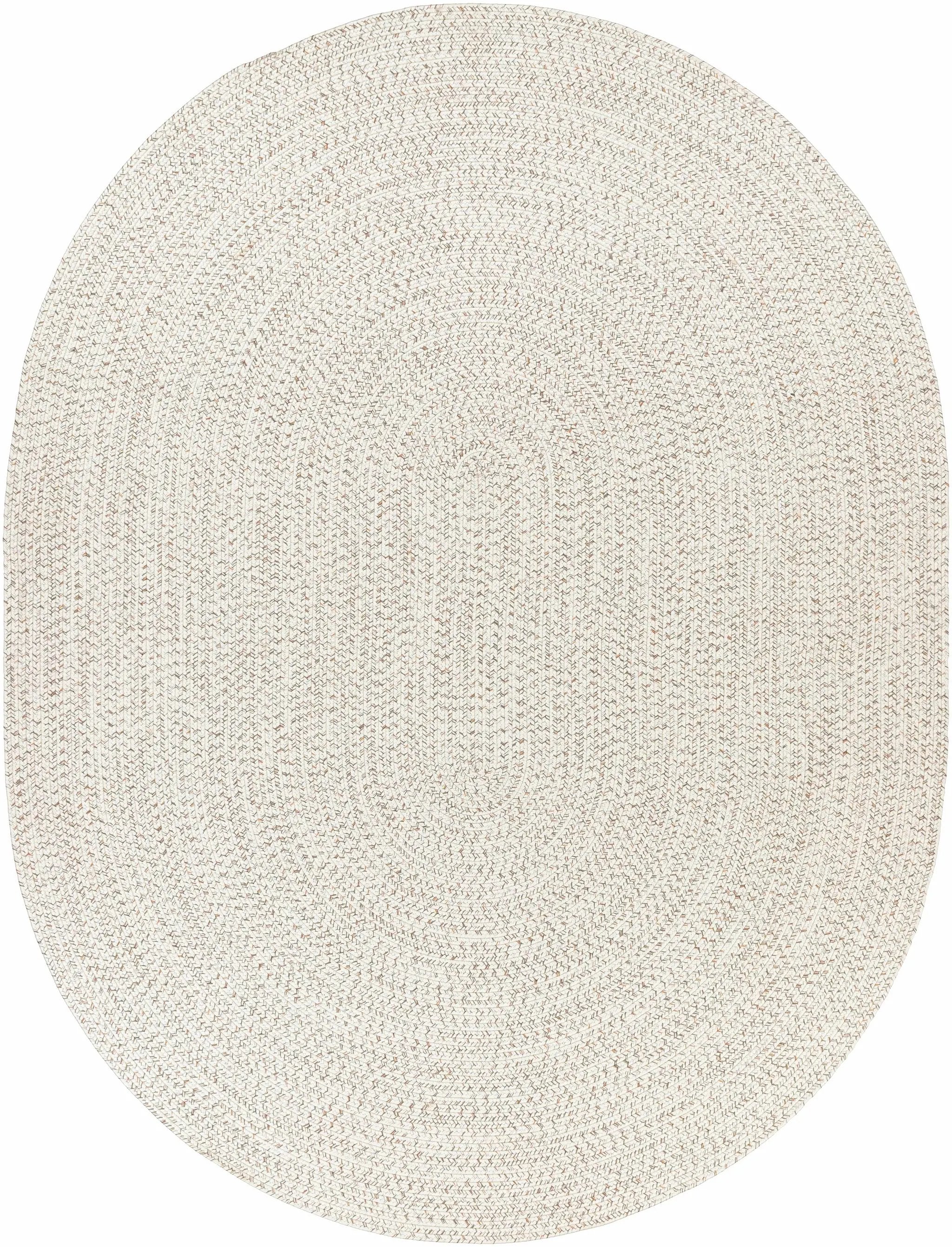Beige Braided Faux Jute Outdoor Rug by Boutique Rugs