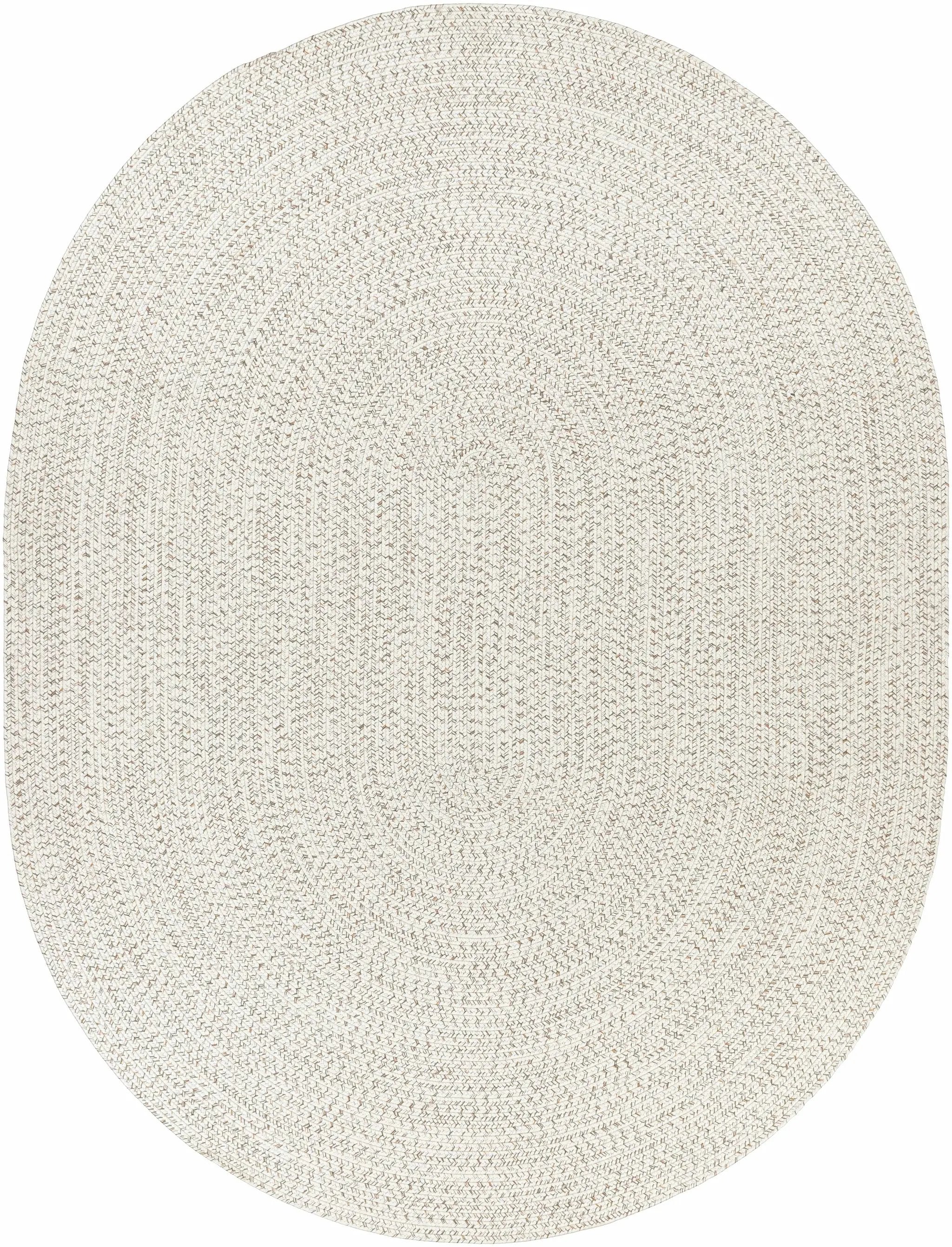 Beige Braided Faux Jute Outdoor Rug by Boutique Rugs