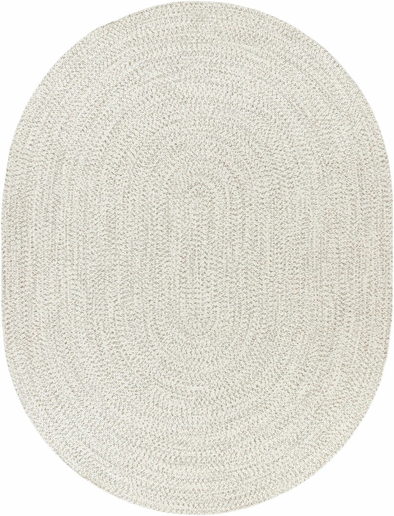 Beige Braided Faux Jute Outdoor Rug by Boutique Rugs
