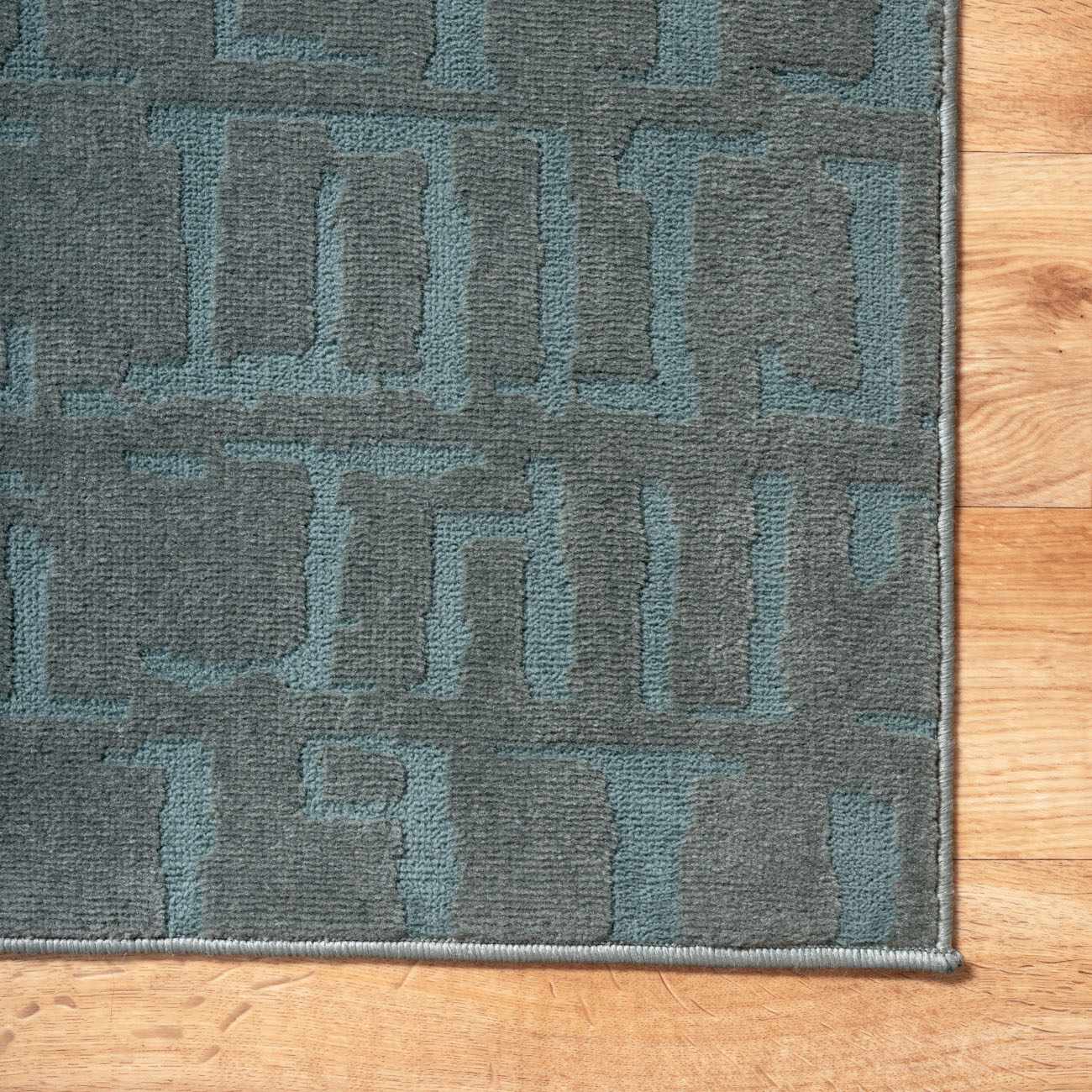 Dragan Gray Modern Washable Area Rug by Boutique Rugs