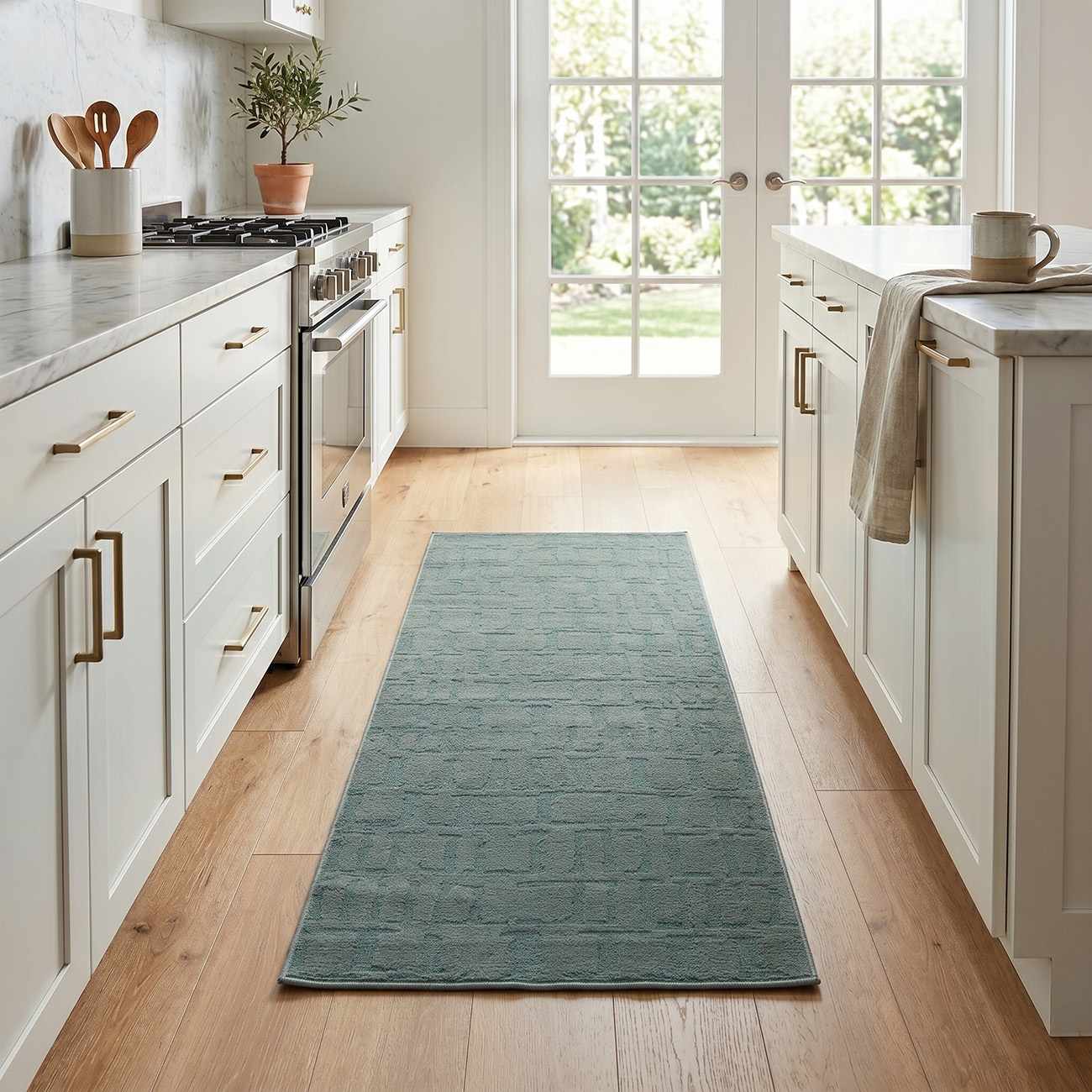 Dragan Gray Modern Washable Area Rug by Boutique Rugs