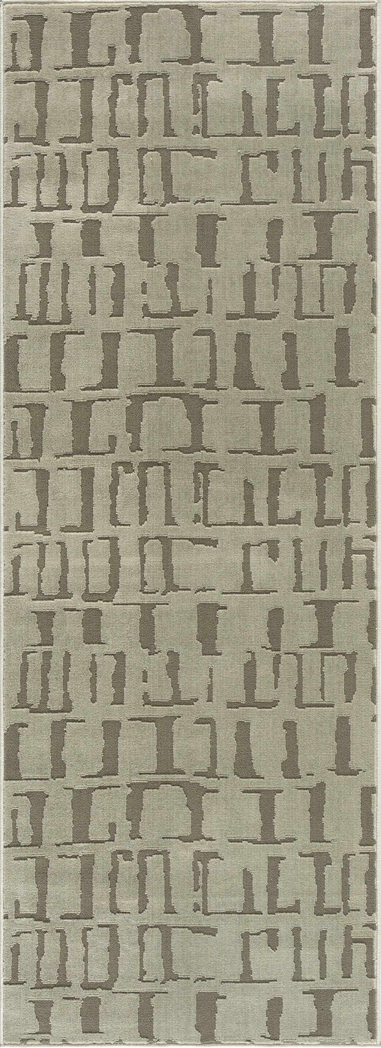 Dragan Green Modern Washable Area Rug by Boutique Rugs